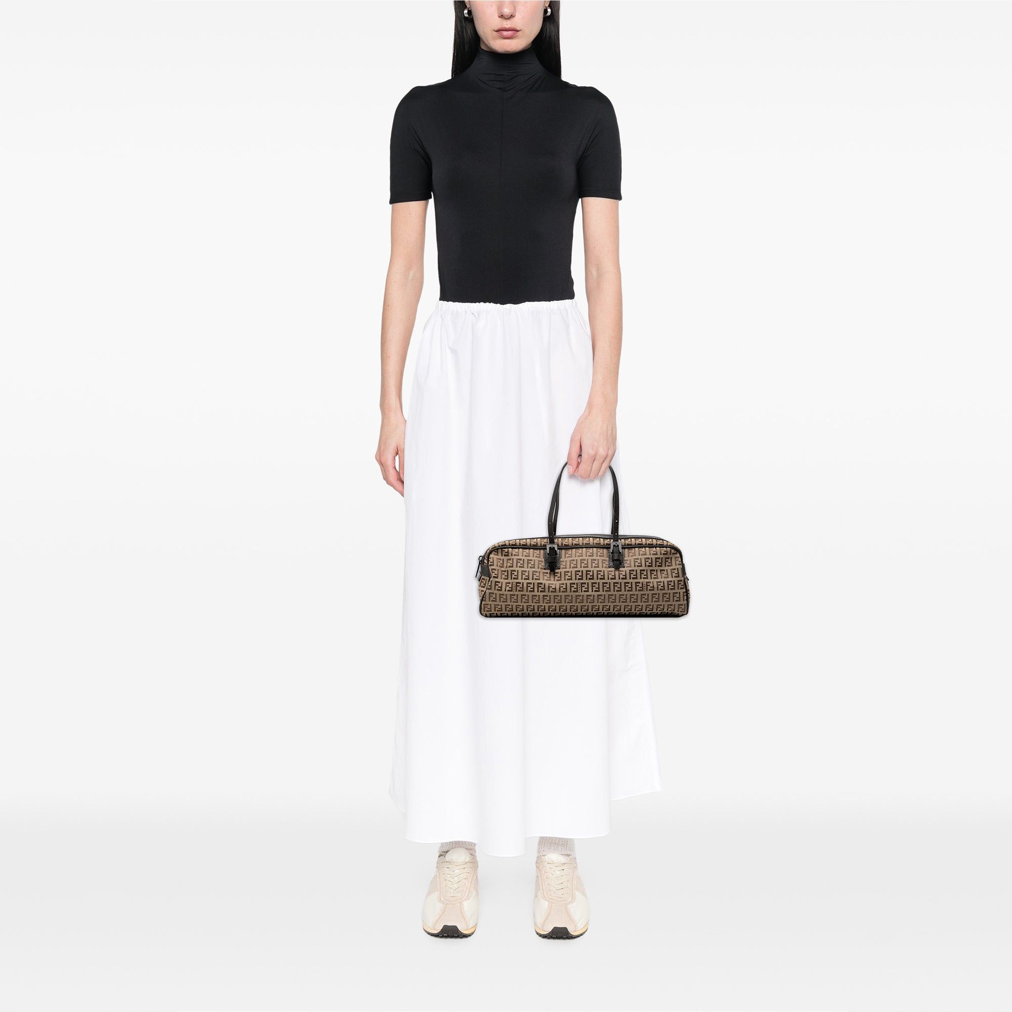 Fendi Zucchino Canvas Handbag Size ONE SIZE - 7 Thumbnail