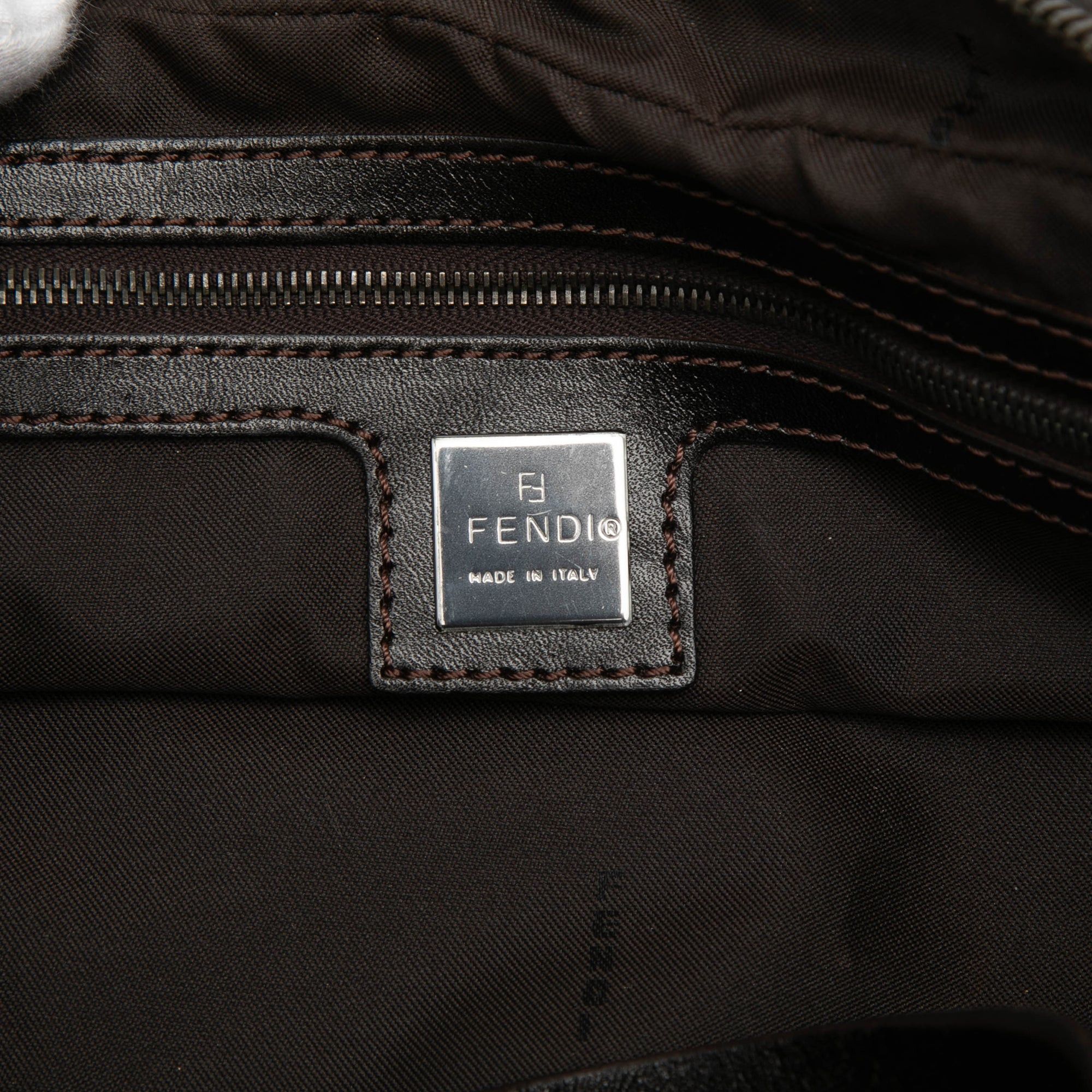 Fendi Zucchino Canvas Handbag Size ONE SIZE - 5 Thumbnail