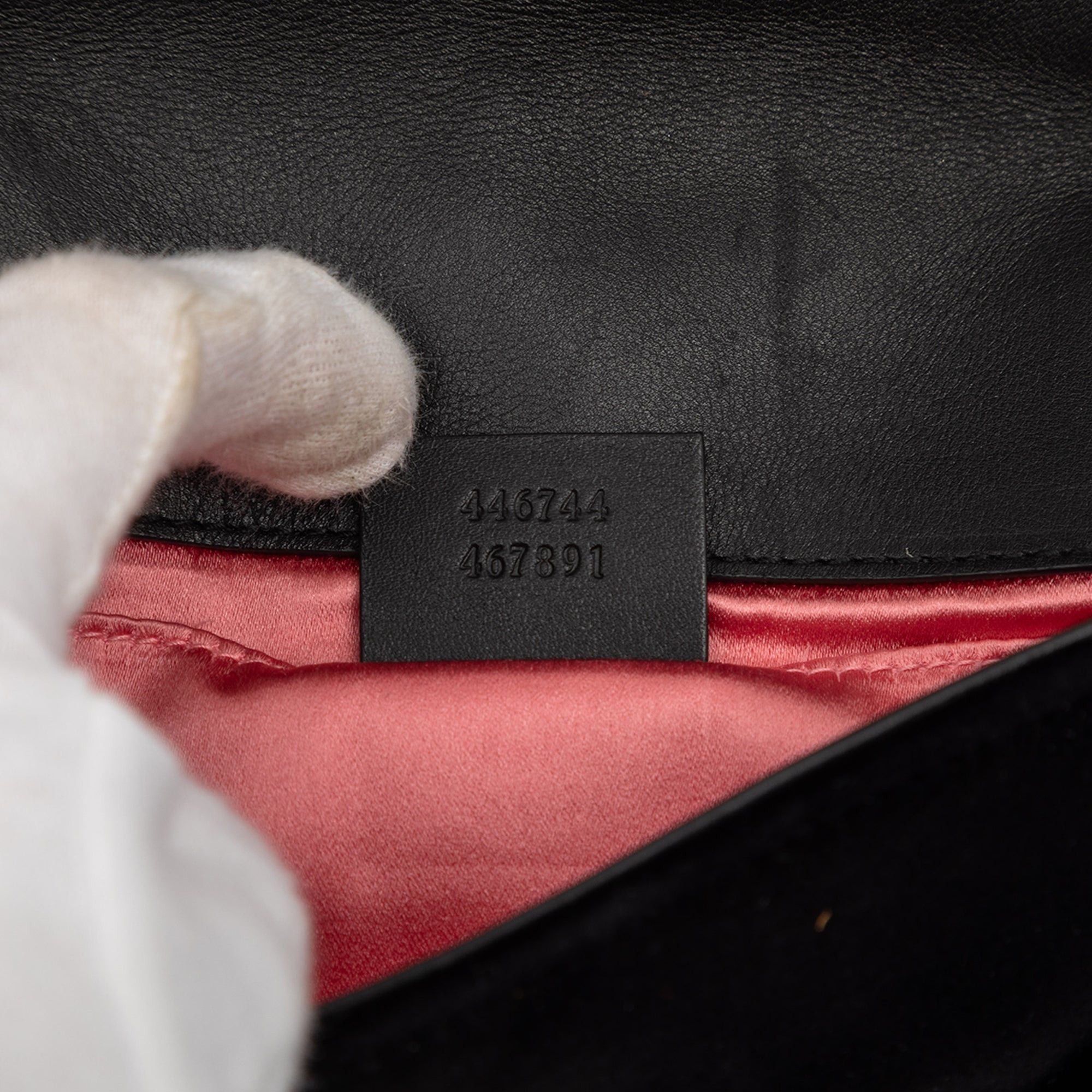 Gucci Small GG Marmont Matelasse Velvet Shoulder Bag Size ONE SIZE - 6 Thumbnail