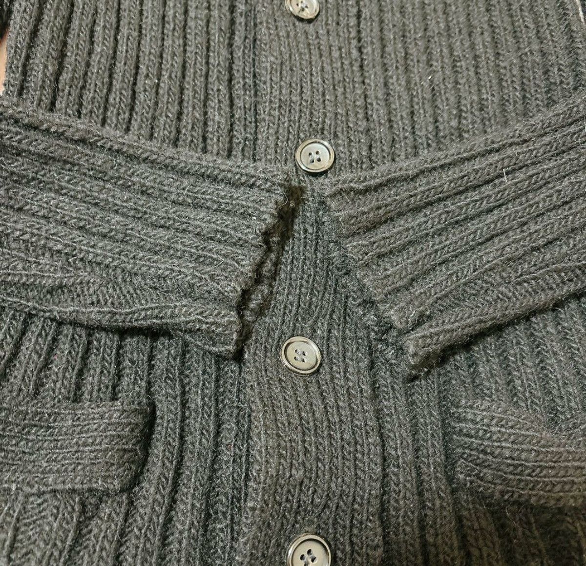 Comme des Garcons Comme des Garcons Wool Ribbed Cardigan Size XS / US 0-2 / IT 36-38 - 5 Thumbnail