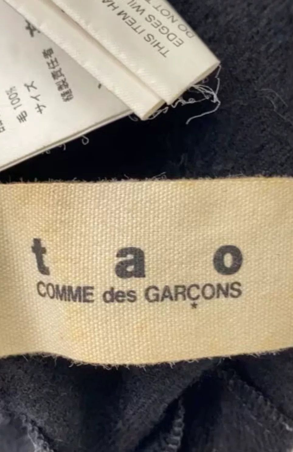 Comme des Garcons Tao COMME des GARCONS Wool Top Size XS / US 0-2 / IT 36-38 - 3 Thumbnail
