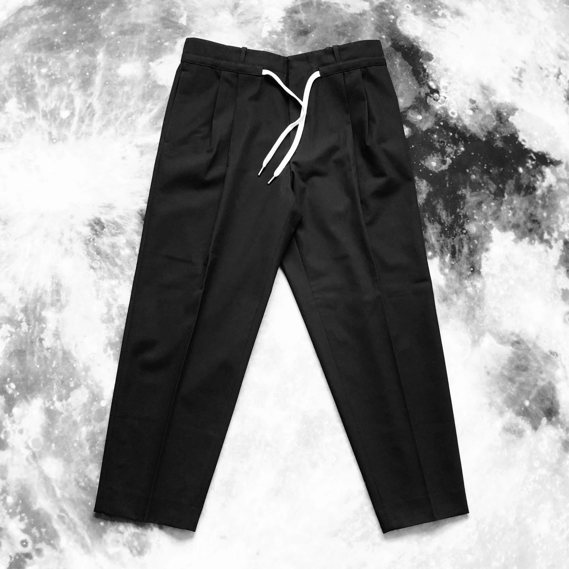 AMI Ami Alexandre Mattiussi Men's Drawstring Pants Size US 28 / EU 44 - 4 Thumbnail