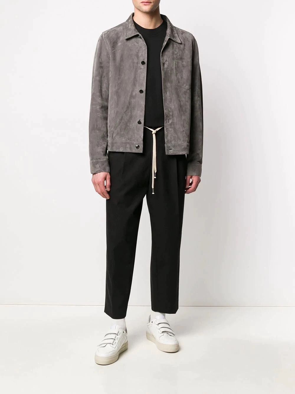 AMI Ami Alexandre Mattiussi Men's Drawstring Pants Size US 28 / EU 44 - 3 Thumbnail