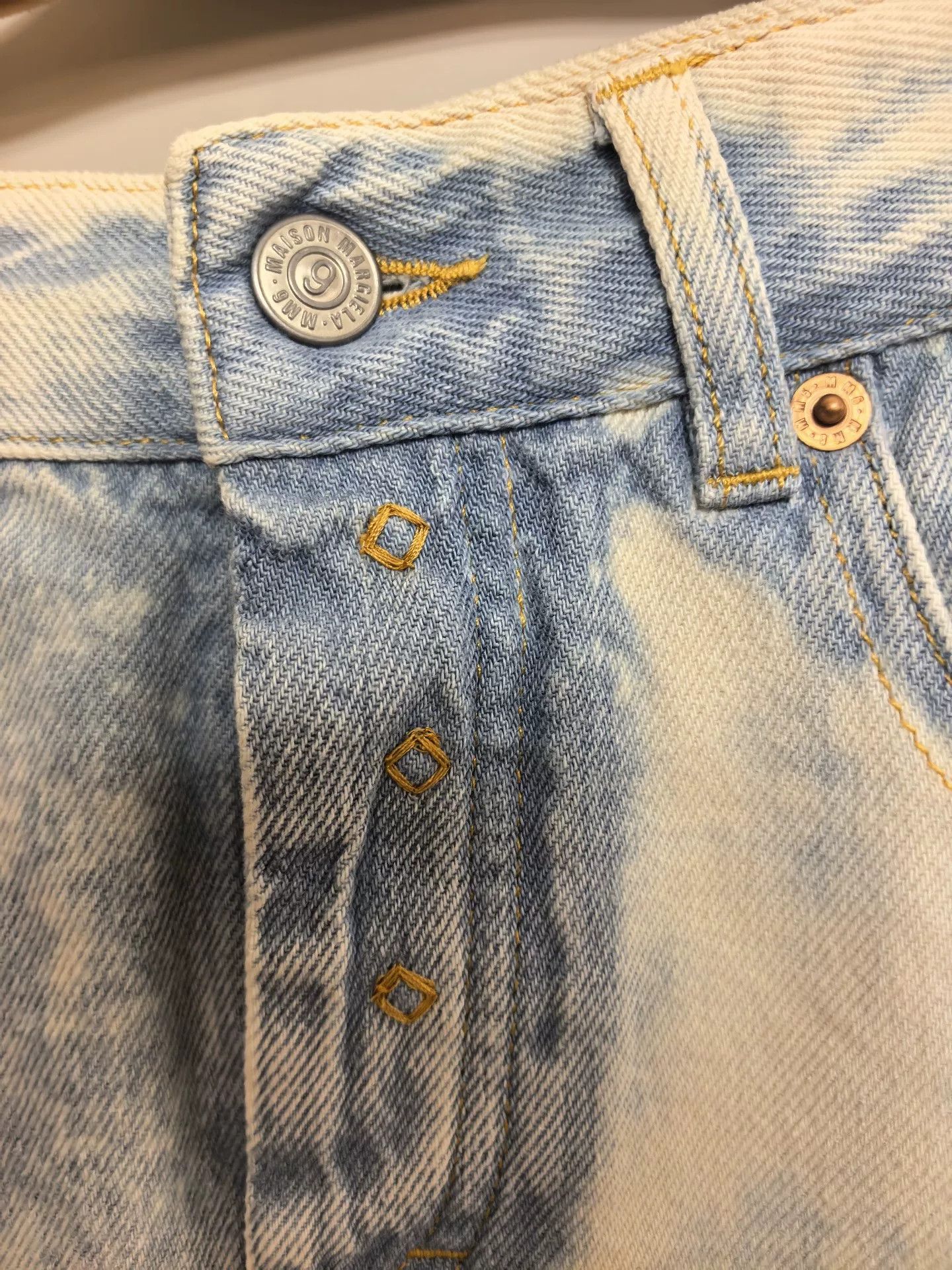 Maison Margiela MM6 Maison Margiela Women's Reverse Jeans Size 38" / US 16 / IT 52 - 2 Thumbnail