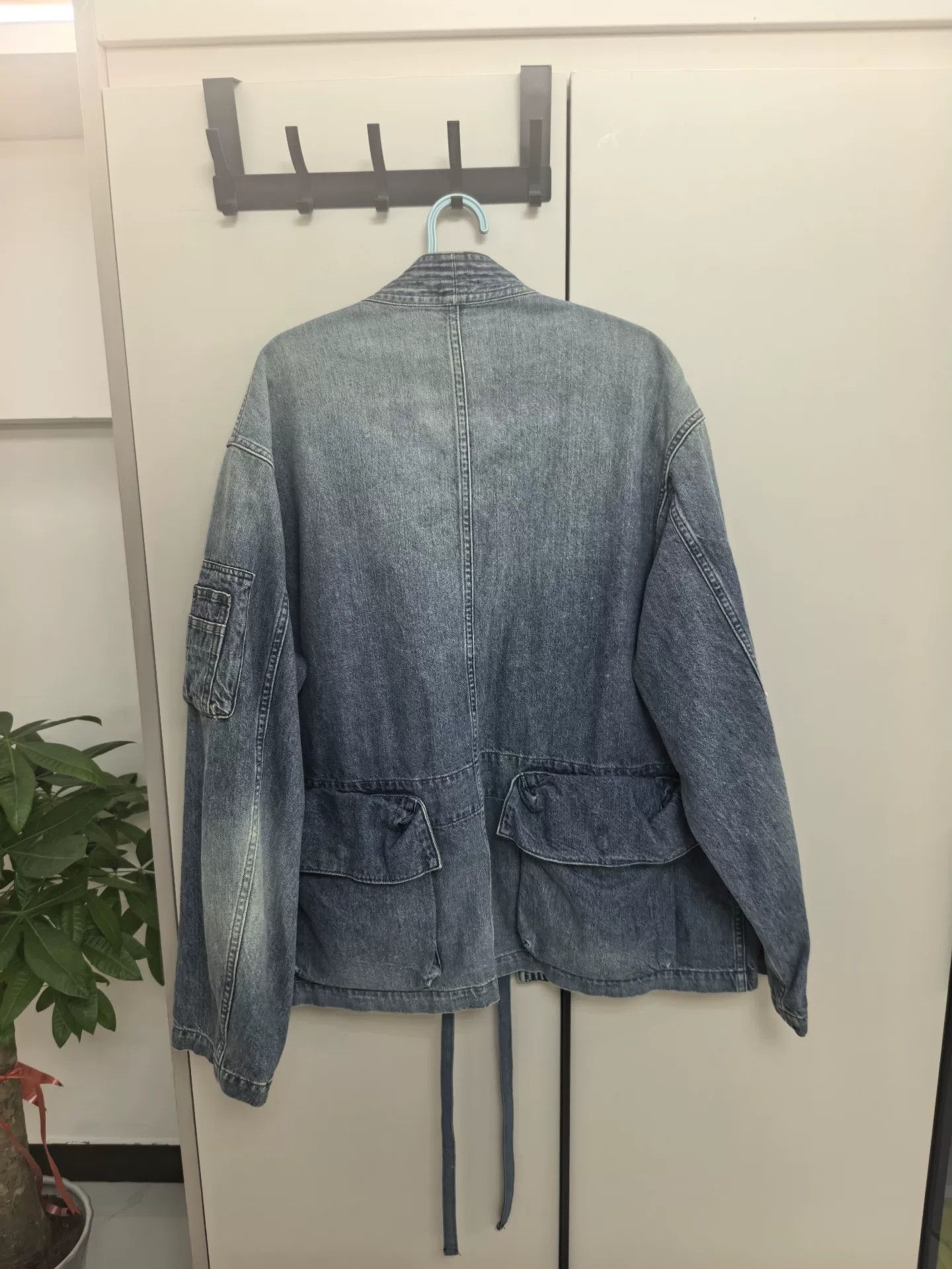Ambush Design AMBUSH Gradient Cargo Denim Jacket Size US S / EU 44-46 / 1 - 2 Thumbnail