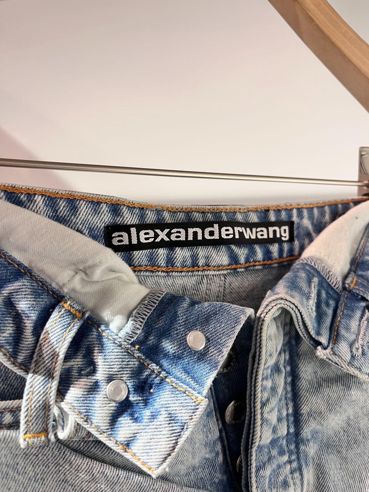 Alexander Wang Alexander Wang Women's Denim Shorts Size 25" / US 0 / IT 36 - 3 Thumbnail