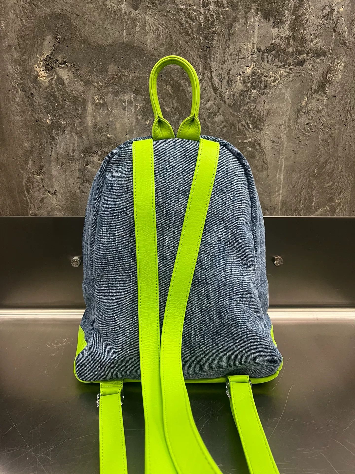 Chrome Hearts ChromeHearts Miami Limited Denim Backpack Size ONE SIZE - 2 Thumbnail