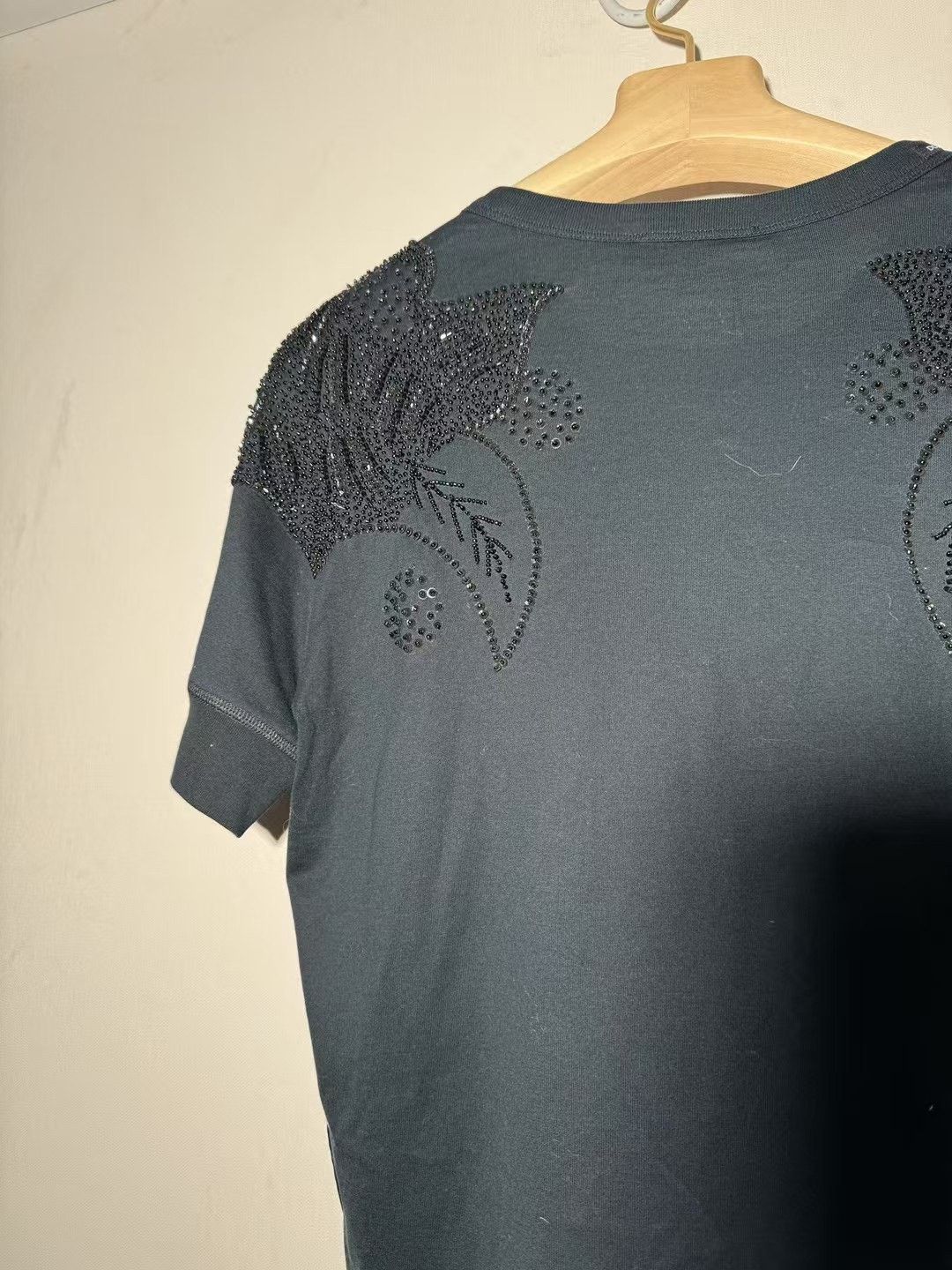 Dolce & Gabbana Dolce & Gabbana Sequin Short Sleeve Top Size XL / US 12-14 / IT 48-50 - 4 Thumbnail
