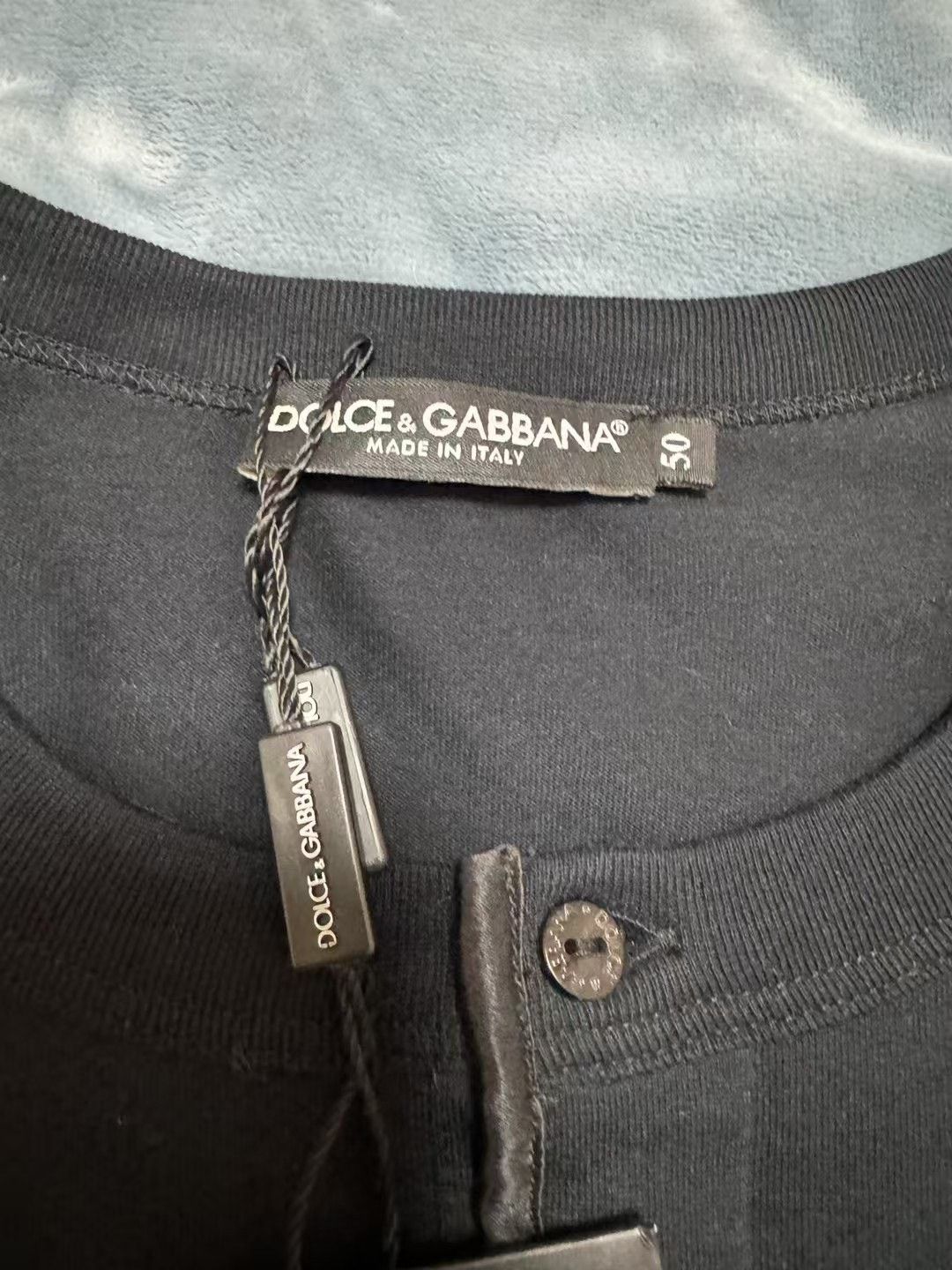 Dolce & Gabbana Dolce & Gabbana Sequin Short Sleeve Top Size XL / US 12-14 / IT 48-50 - 5 Thumbnail