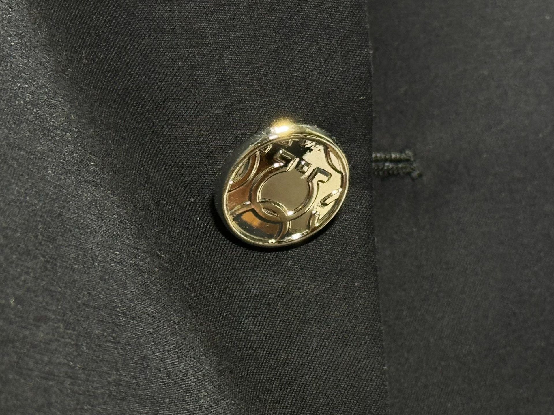 Salvatore Ferragamo Ferragamo Men's Wool Suit Jacket Size US M / EU 48-50 / 2 - 2 Thumbnail