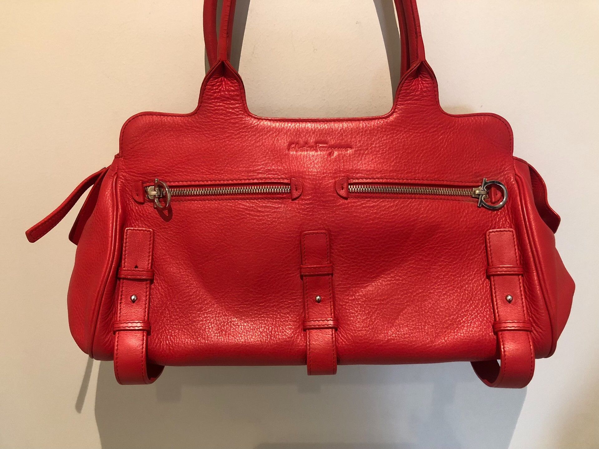 Salvatore Ferragamo Ferragamo Women's Long Handle Handbag Size ONE SIZE - 3 Thumbnail