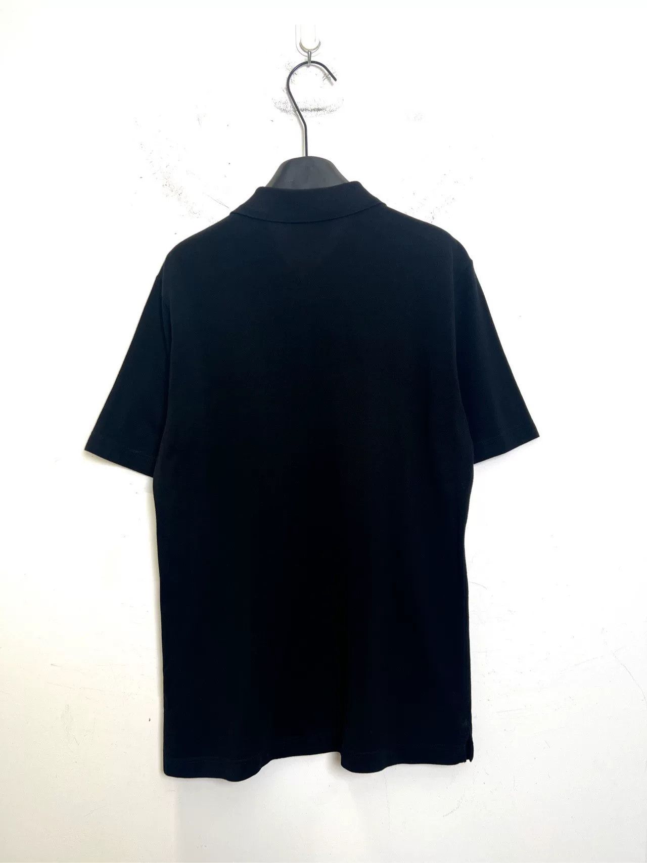 Hermes Hermès Black Embroidered H Short Sleeve Polo Size US M / EU 48-50 / 2 - 2 Thumbnail