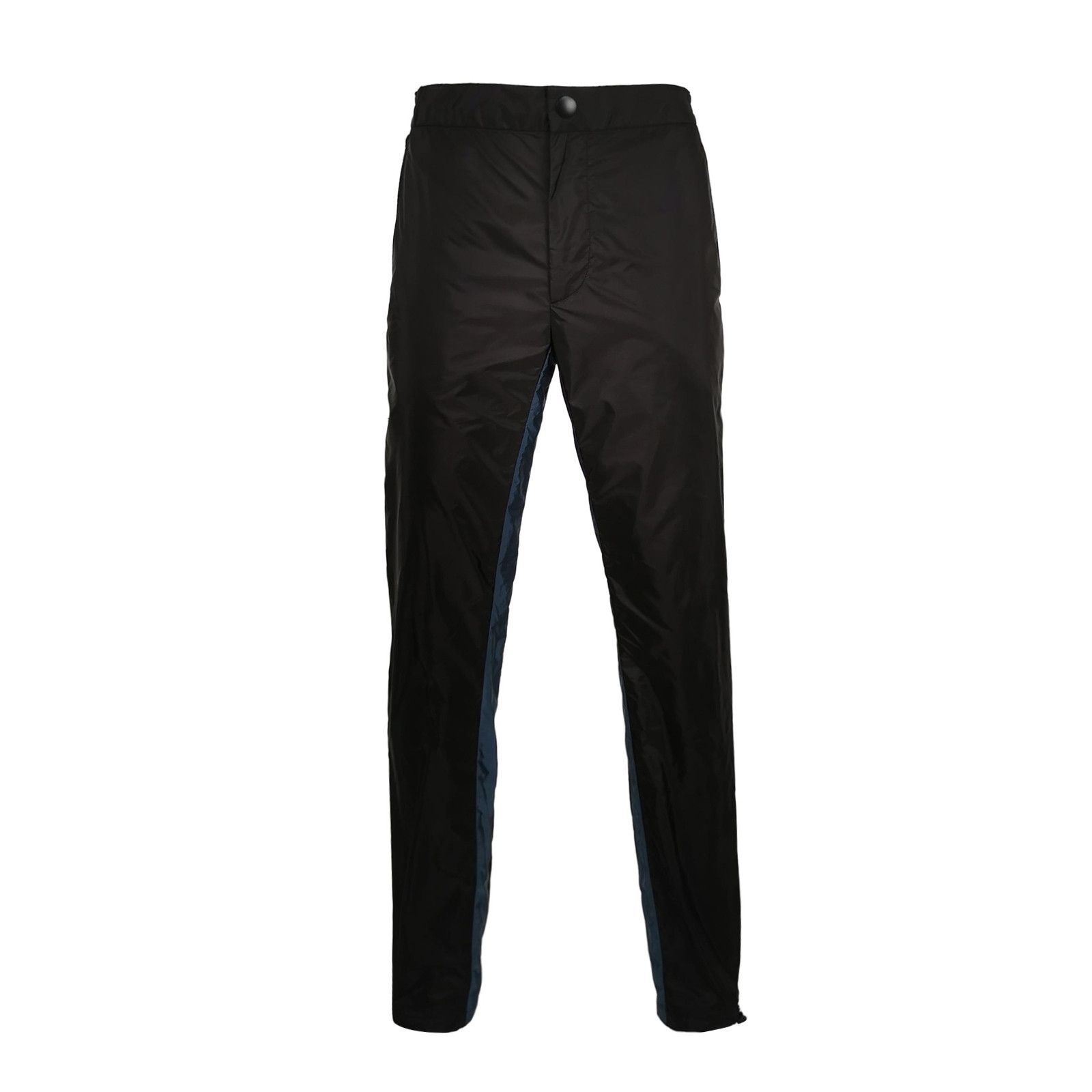 Prada Prada Black Side-Stripe Straight-Leg Pants M Size US 32 / EU 48 - 18 Thumbnail