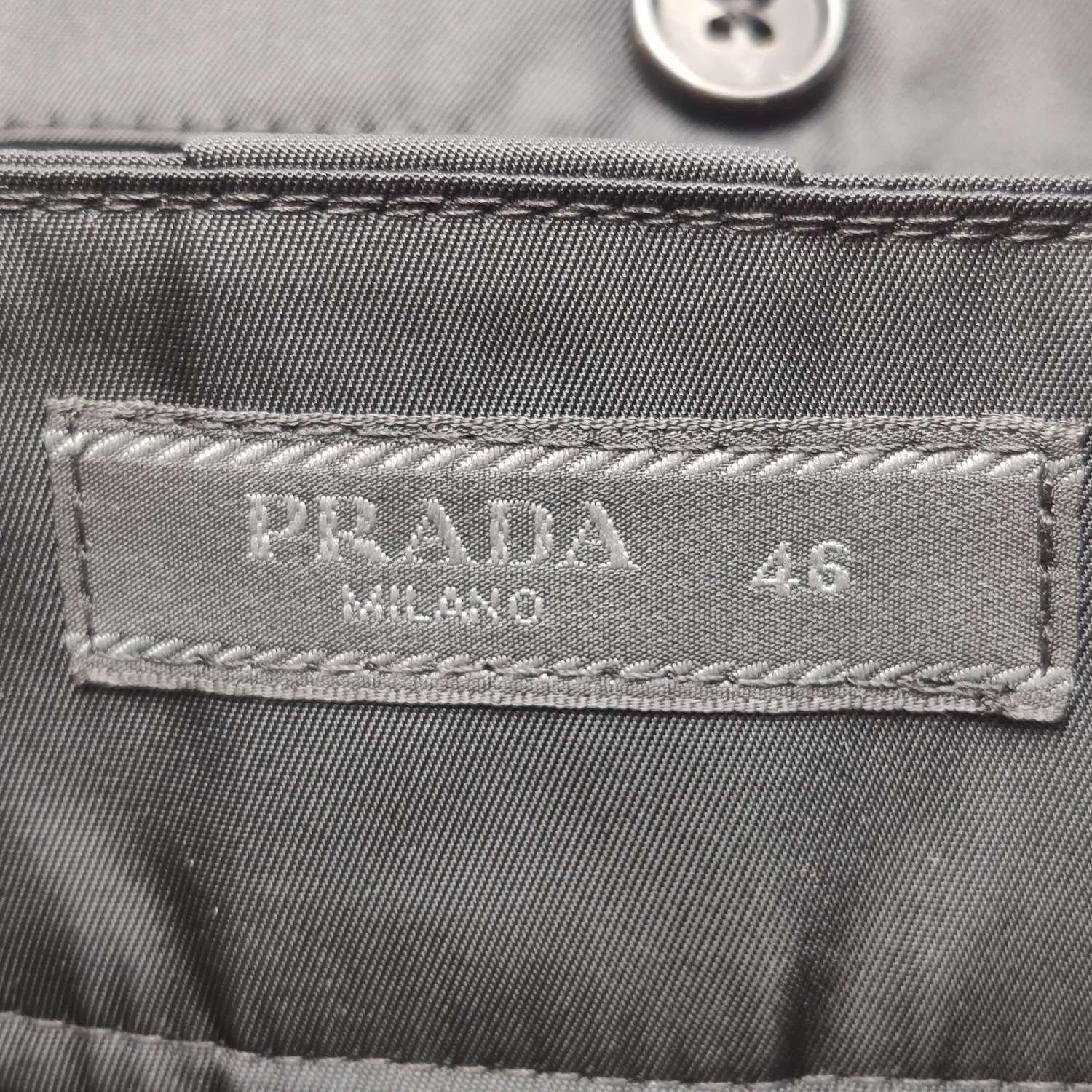 Prada Prada Black Cotton Logo Shorts L Size US 30 / EU 46 - 10 Thumbnail