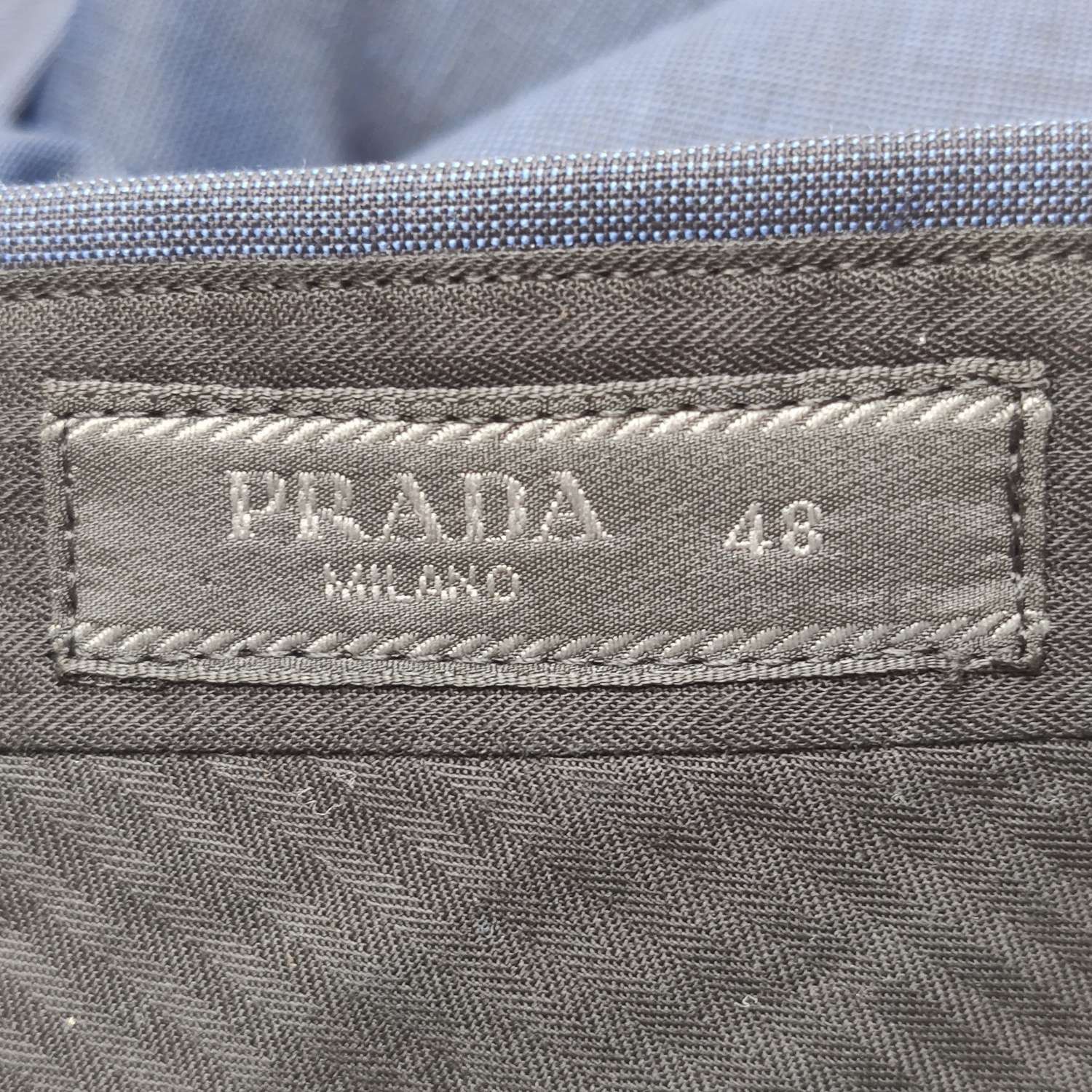 Prada Prada Black Slim-Fit Pants S Size Size US 27 - 25 Thumbnail