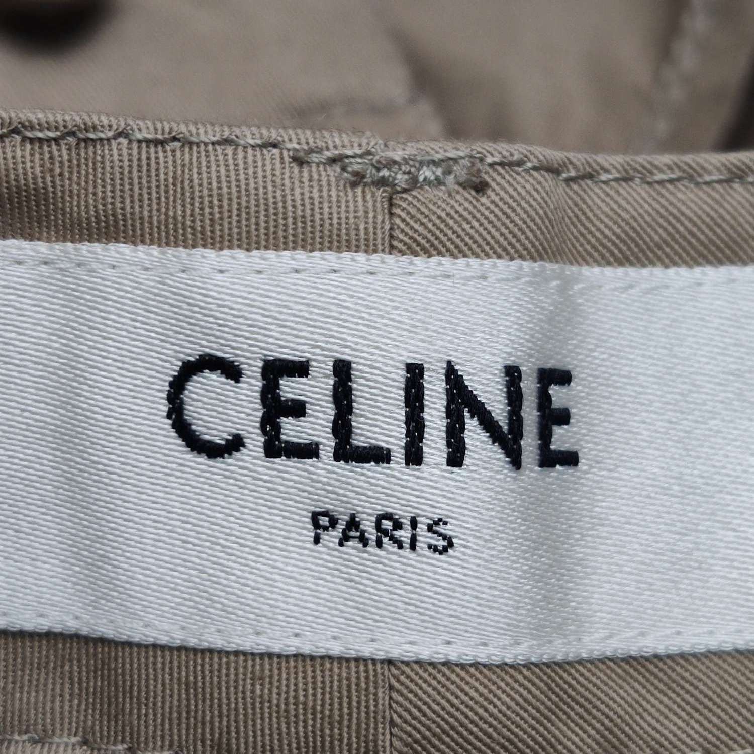 Celine Celine Cotton-Linen Solid Cargo Shorts Size US 30 / EU 46 - 9 Thumbnail