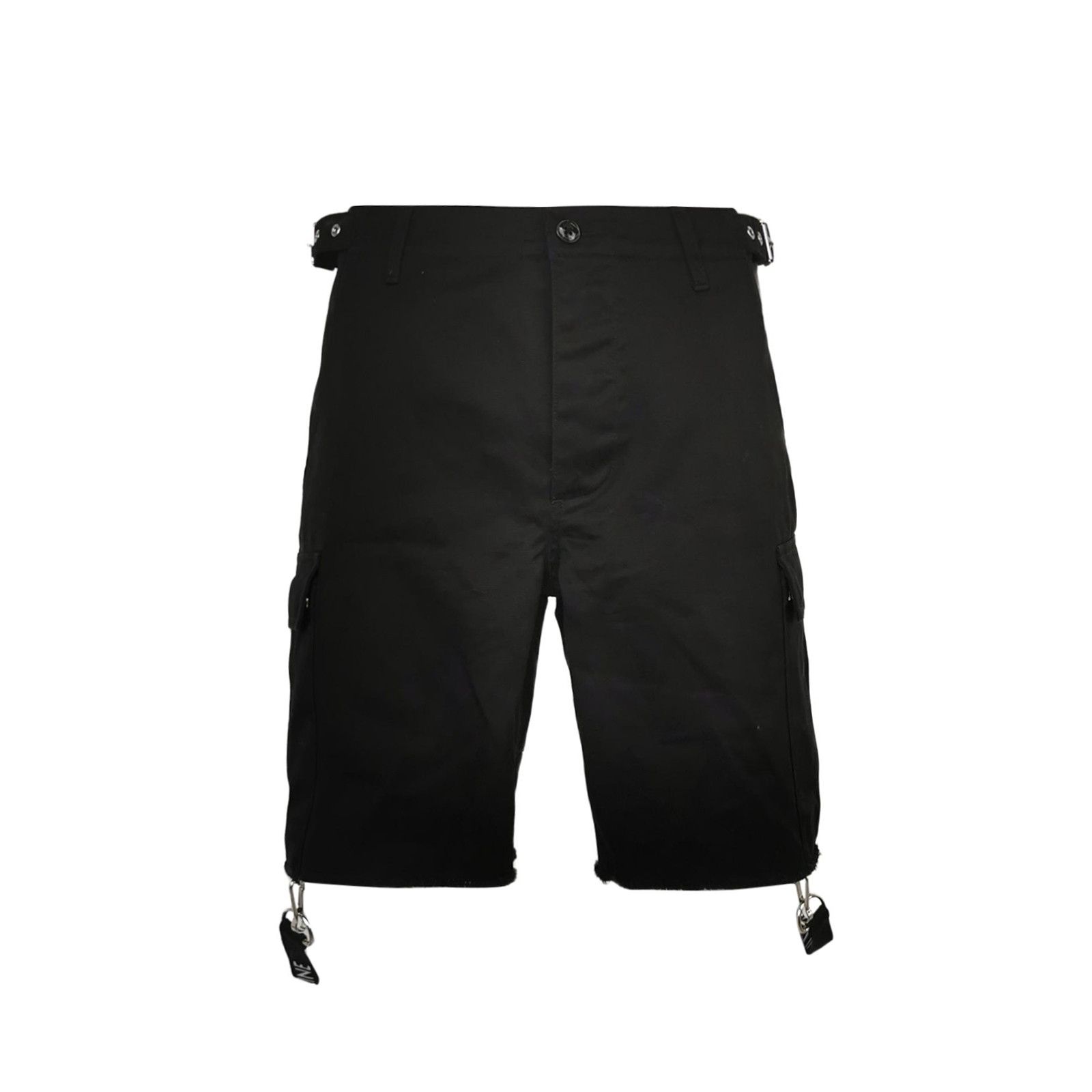 Celine Celine Black Cotton Cargo Shorts M Size US 30 / EU 46 - 2 Thumbnail
