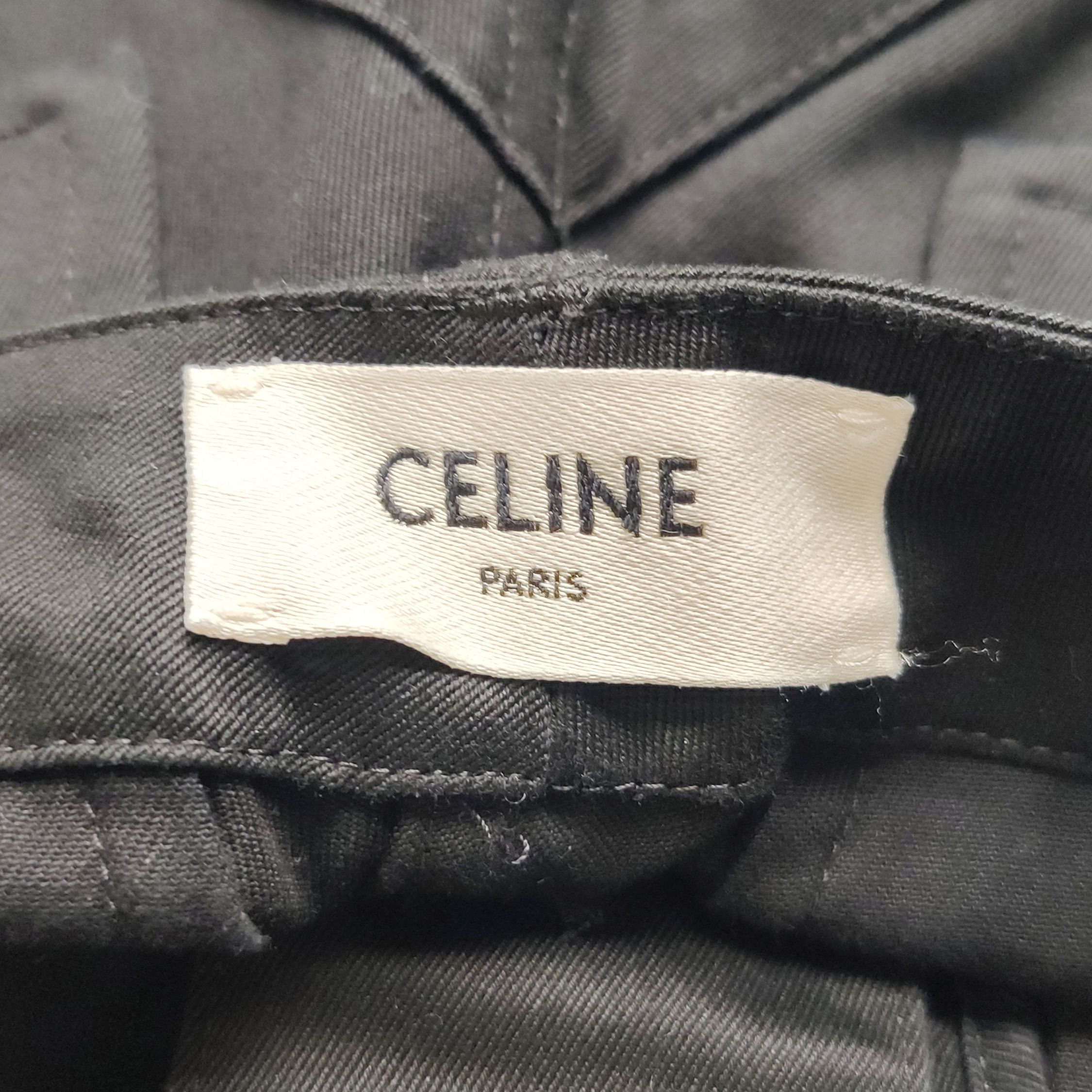 Celine Celine Black Cotton Cargo Shorts M Size US 30 / EU 46 - 11 Thumbnail