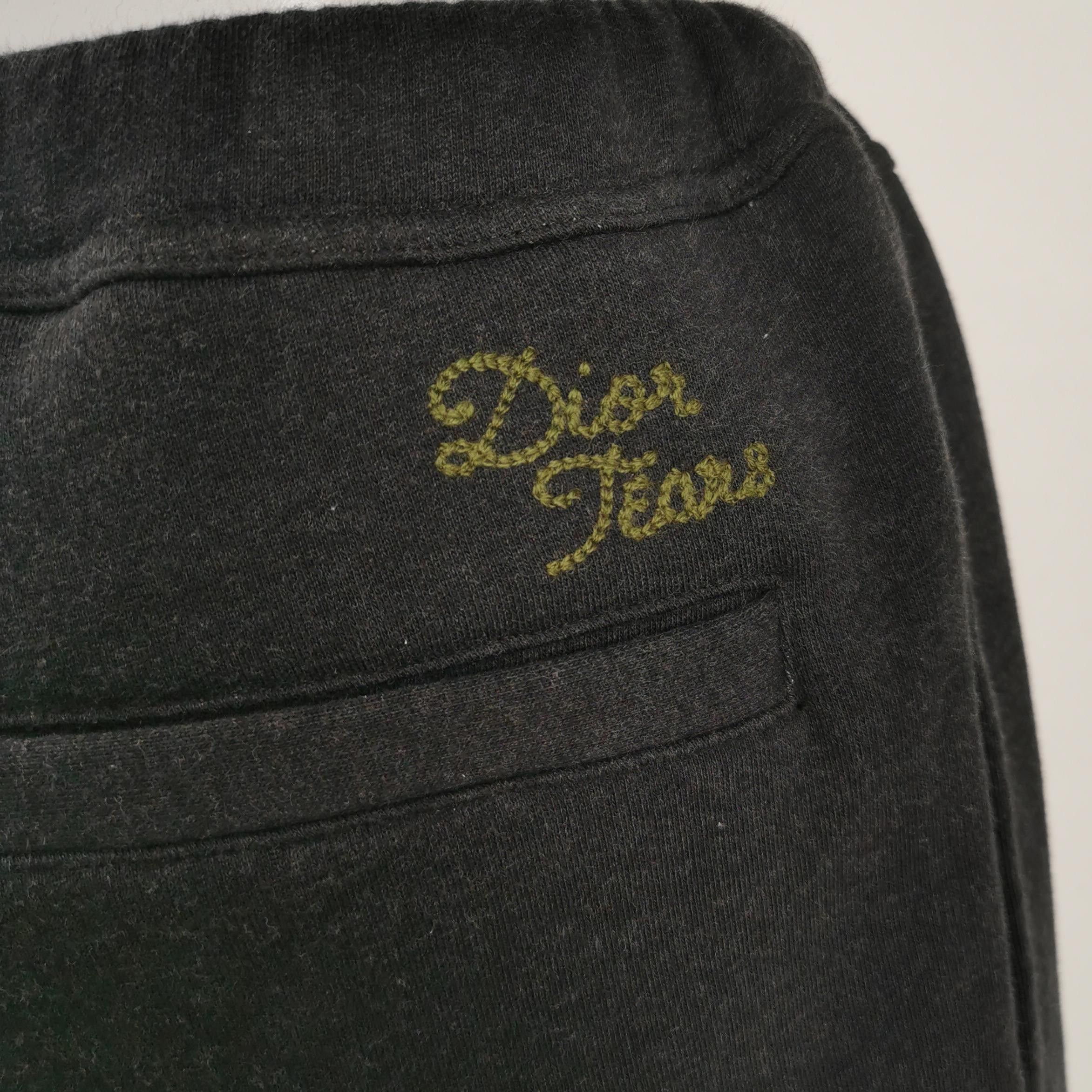 Celine Dior Kids Black Logo Side Sweatpants Size US 30 / EU 46 - 5 Thumbnail