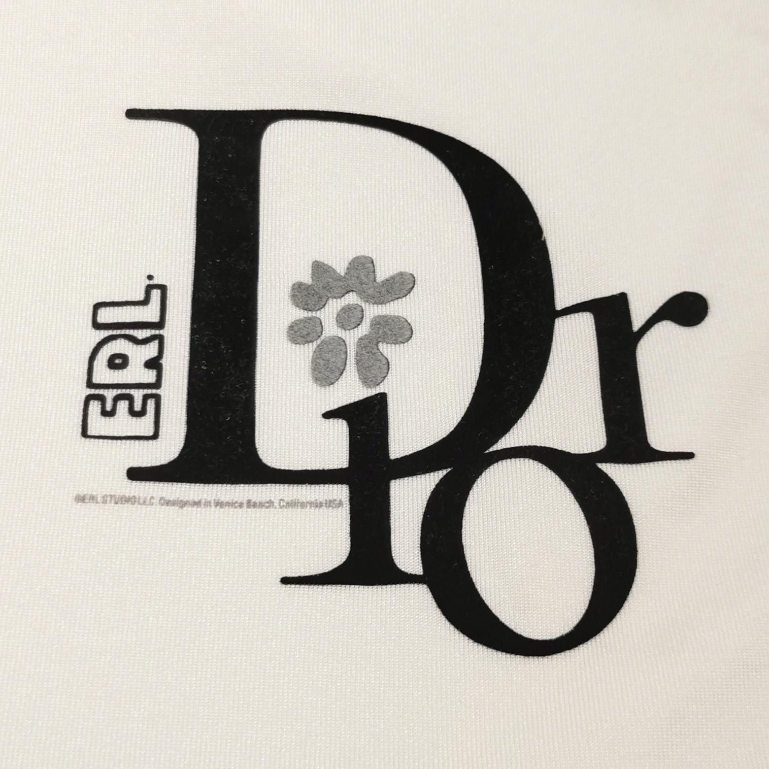 Celine Dior By Erl Colorblock Logo Cotton Shorts XXS Size US 26 / EU 42 - 6 Thumbnail