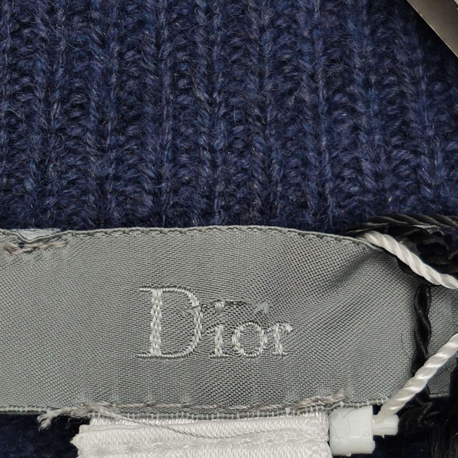 Celine Dior S Size Logo Stripe Navy Pants Size US 26 / EU 42 - 10 Thumbnail