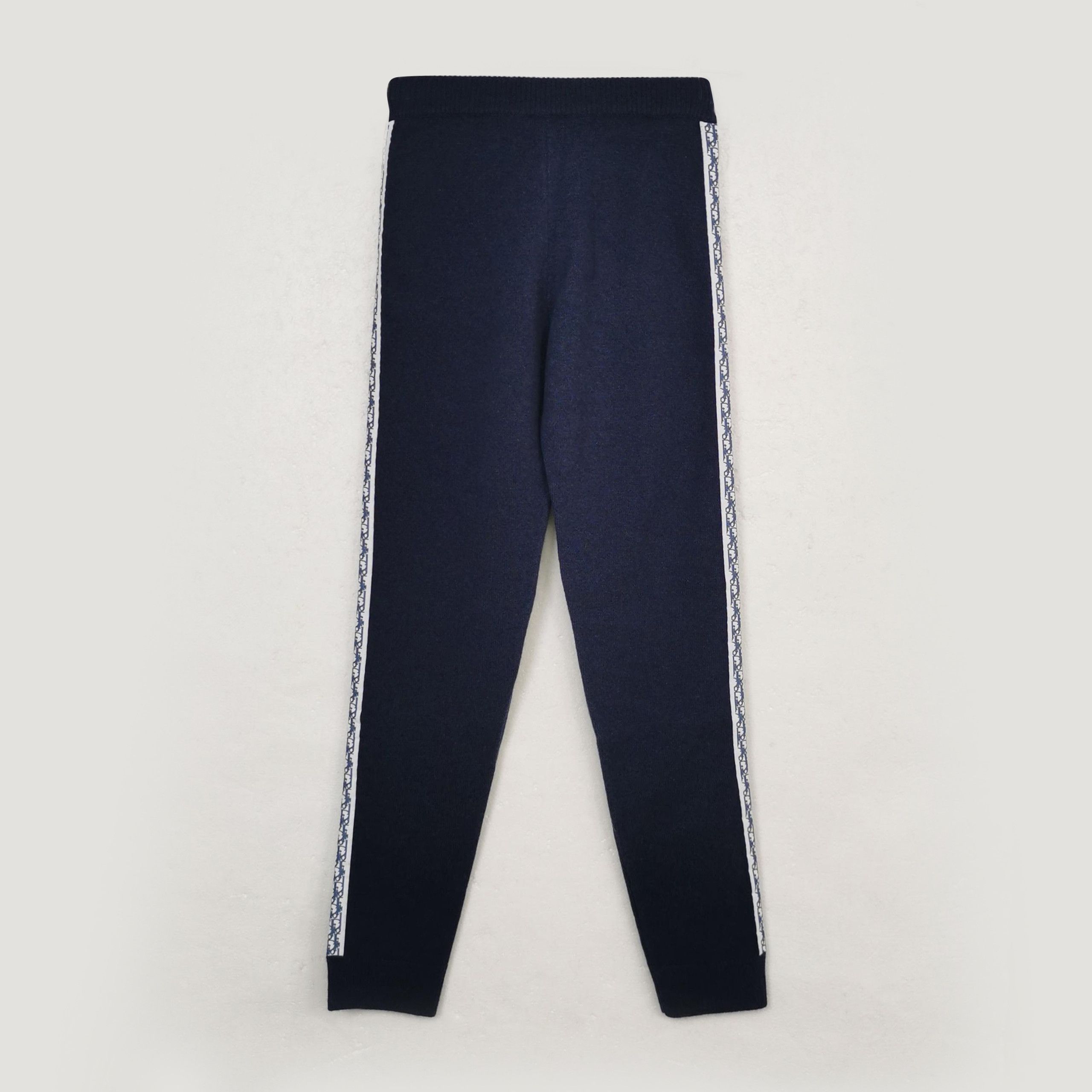 Celine Dior S Size Logo Stripe Navy Pants Size US 26 / EU 42 - 3 Thumbnail