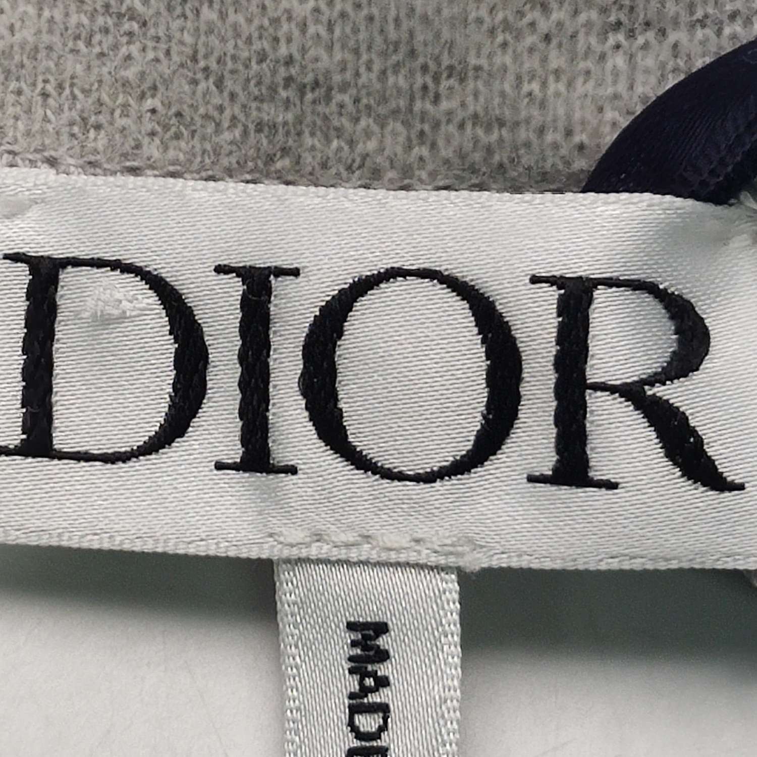 Celine Dior Kids Cotton Logo Sweatshirt, Gray Size US XS / EU 42 / 0 - 9 Thumbnail