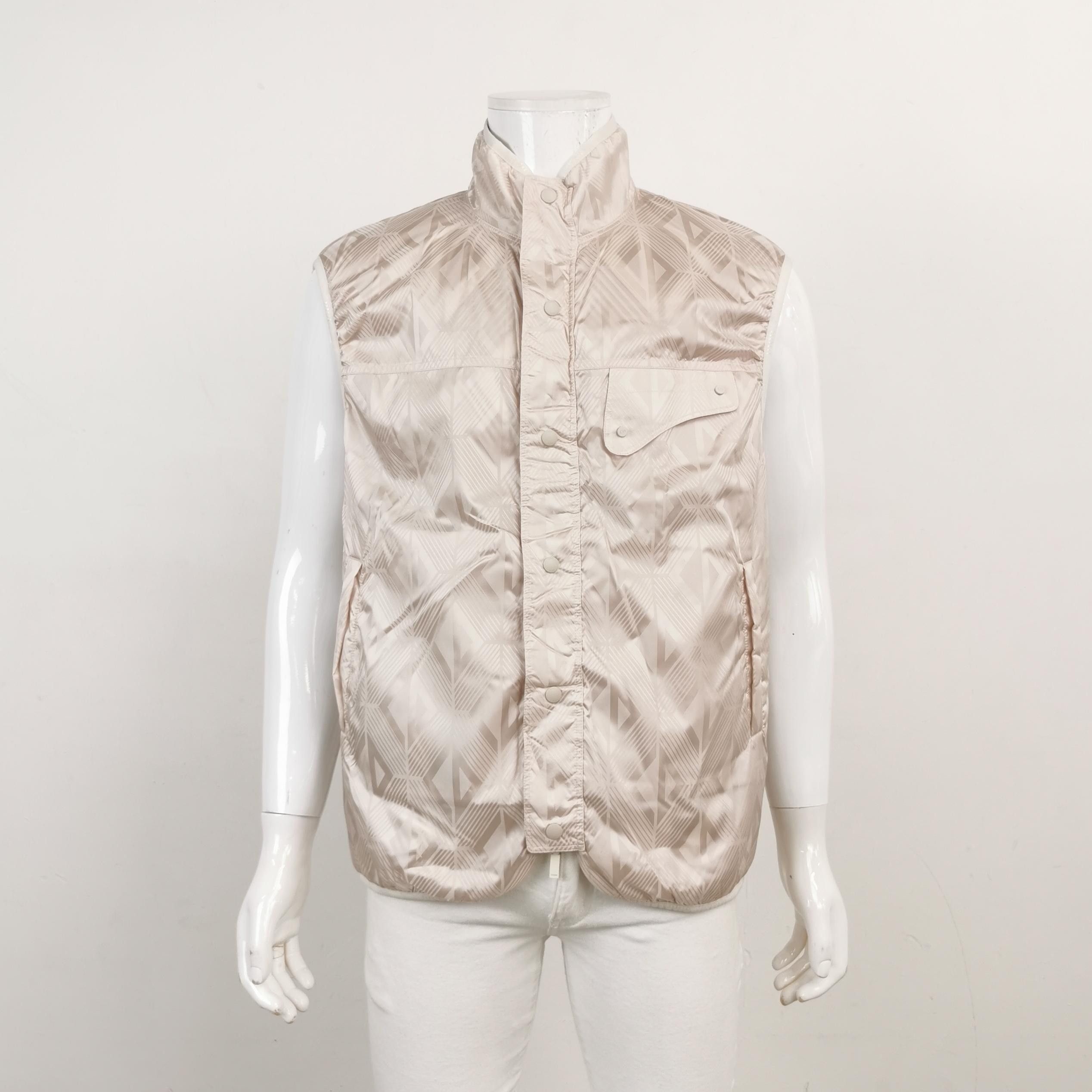 Dior Dior XL Wool Blend Reversible Color-Block Vest Size US XL / EU 56 / 4 - 6 Thumbnail