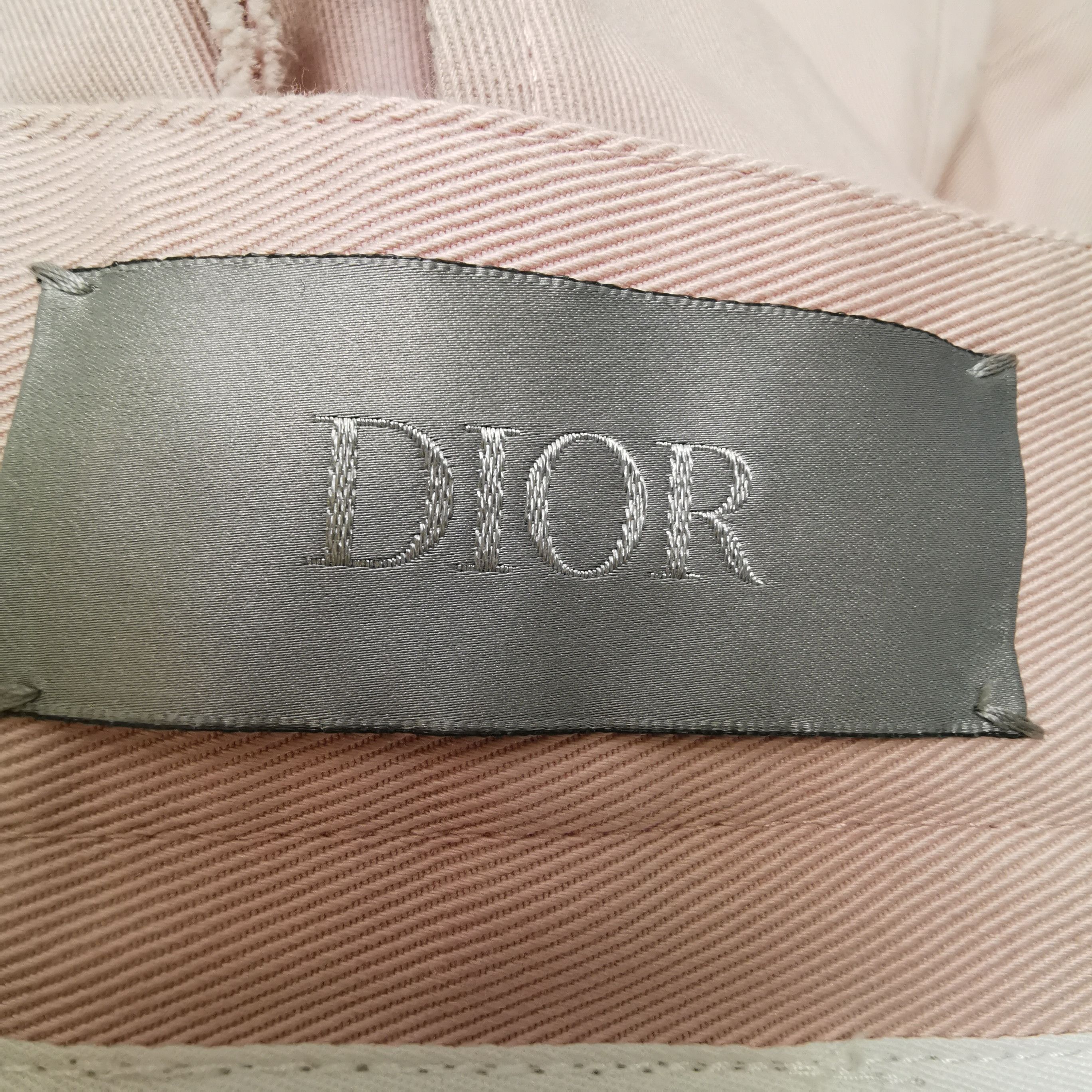 Dior Dior XS Cotton Solid Color Straight Pants Size US 28 / EU 44 - 10 Thumbnail