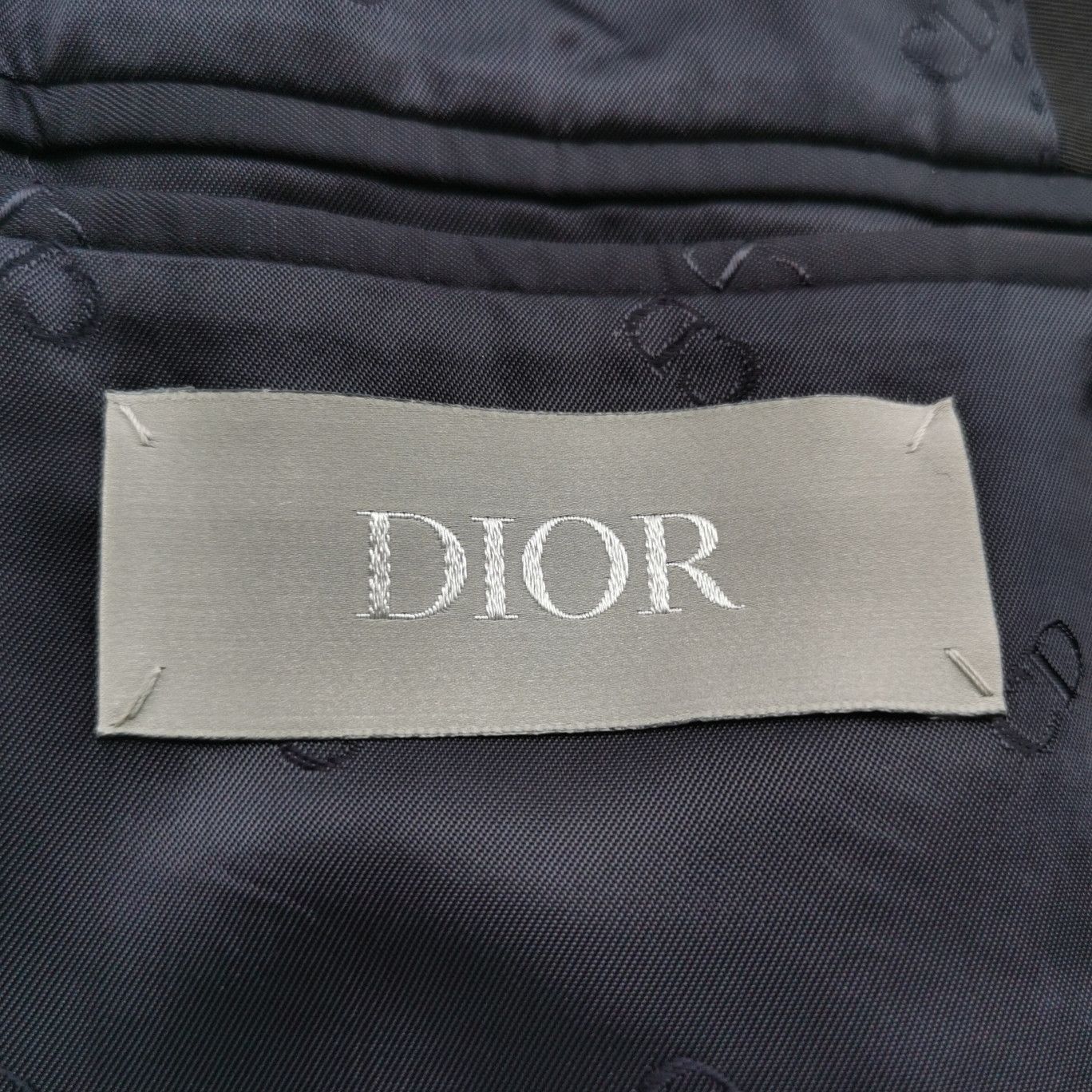Dior Dior Size S Dark Blue V-Neck Blazer Size US XS / EU 42 / 0 - 6 Thumbnail
