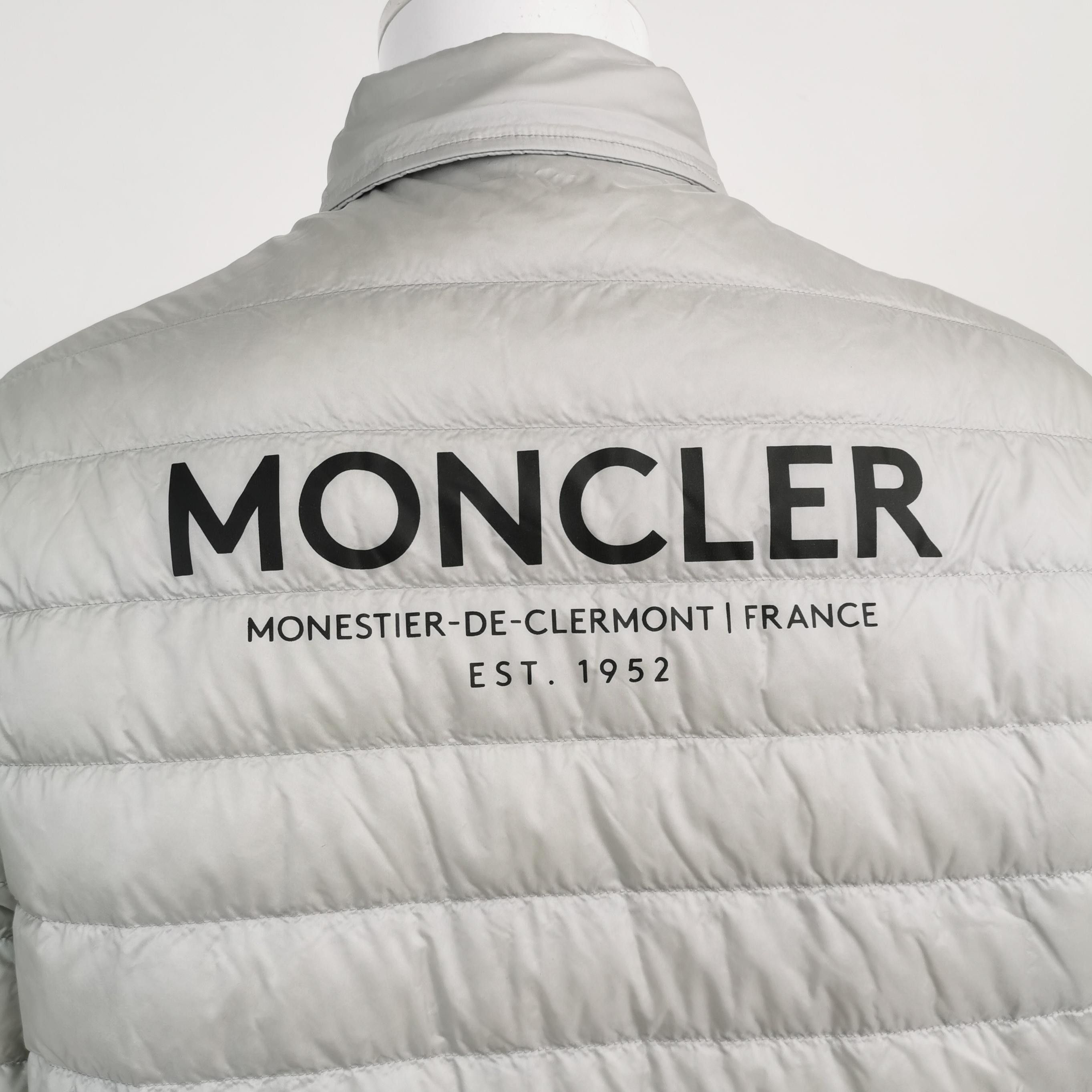 Moncler Moncler S Size Logo Zip Collar Jacket Size US XL / EU 56 / 4 - 12 Thumbnail