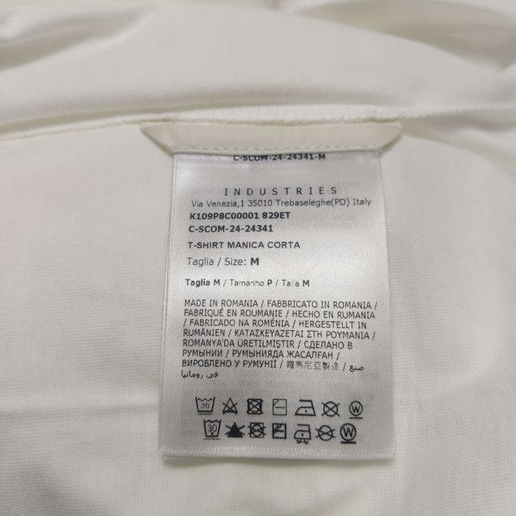 Moncler Moncler M Cotton Solid Collar Short-Sleeve T-shirt Size US M / EU 48-50 / 2 - 14 Thumbnail