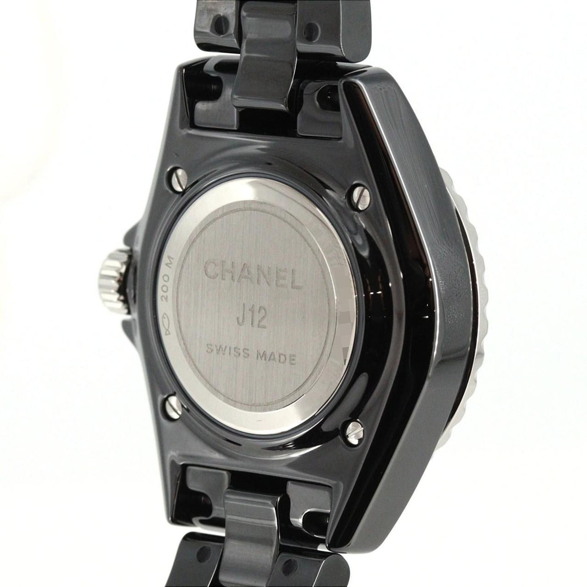 Chanel Chanel J12 Phantom 33mm Ceramic H6346 Quartz Watch Size ONE SIZE - 6 Thumbnail