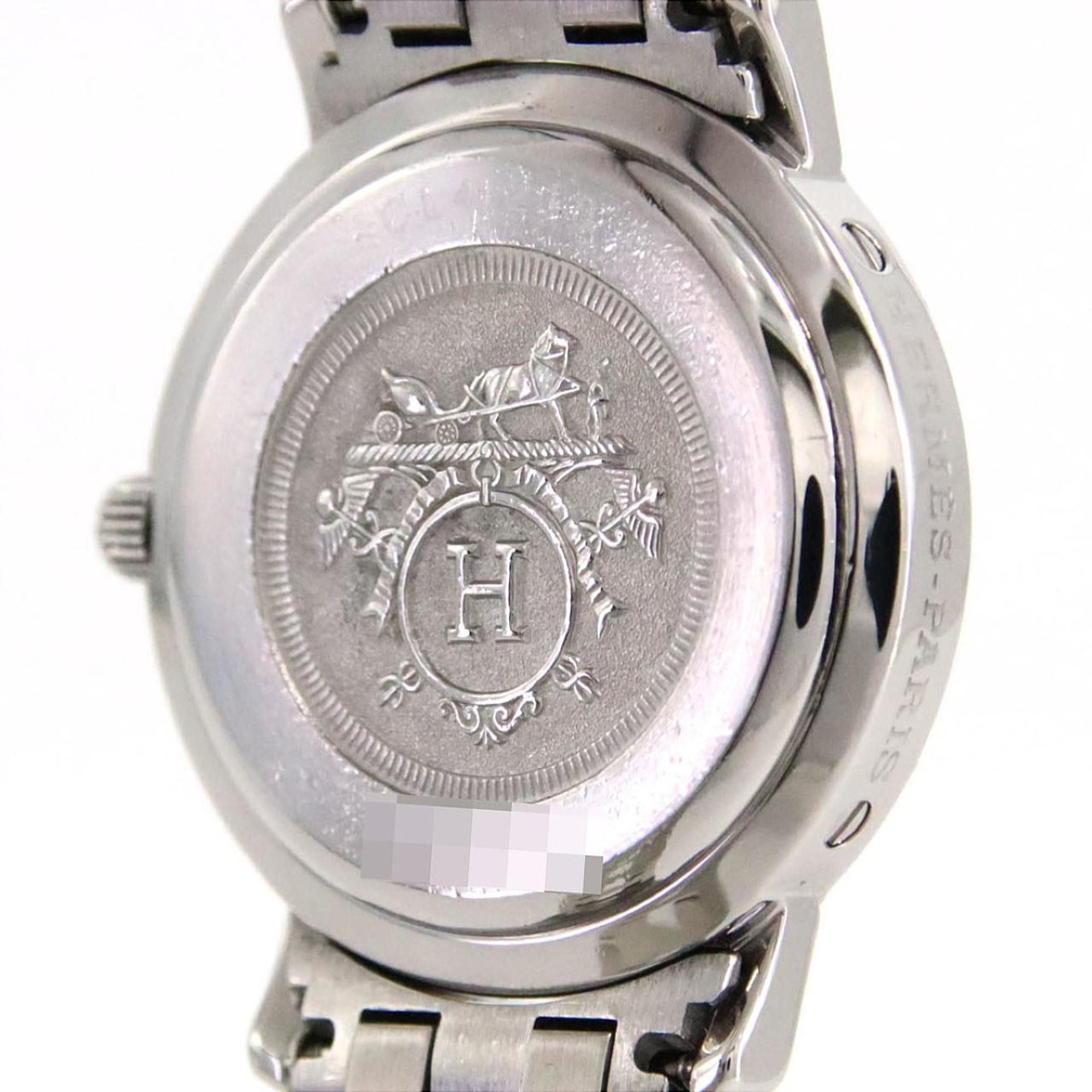 Hermes Hermes Clipper CL4.210 SS Quartz Watch Size ONE SIZE - 5 Thumbnail