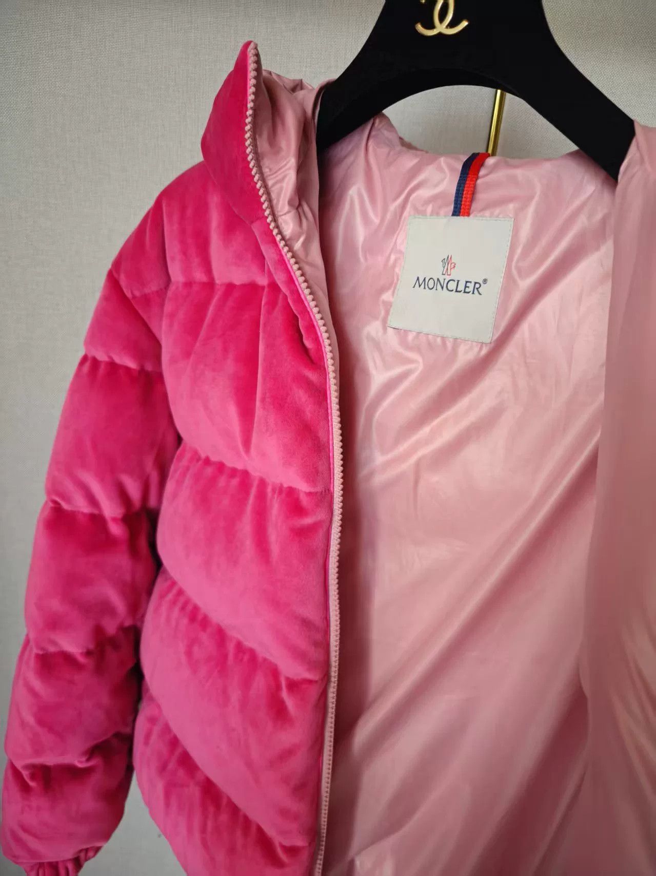 Moncler Moncler 14Y Pink Down Jacket Size S / US 4 / IT 40 - 5 Thumbnail