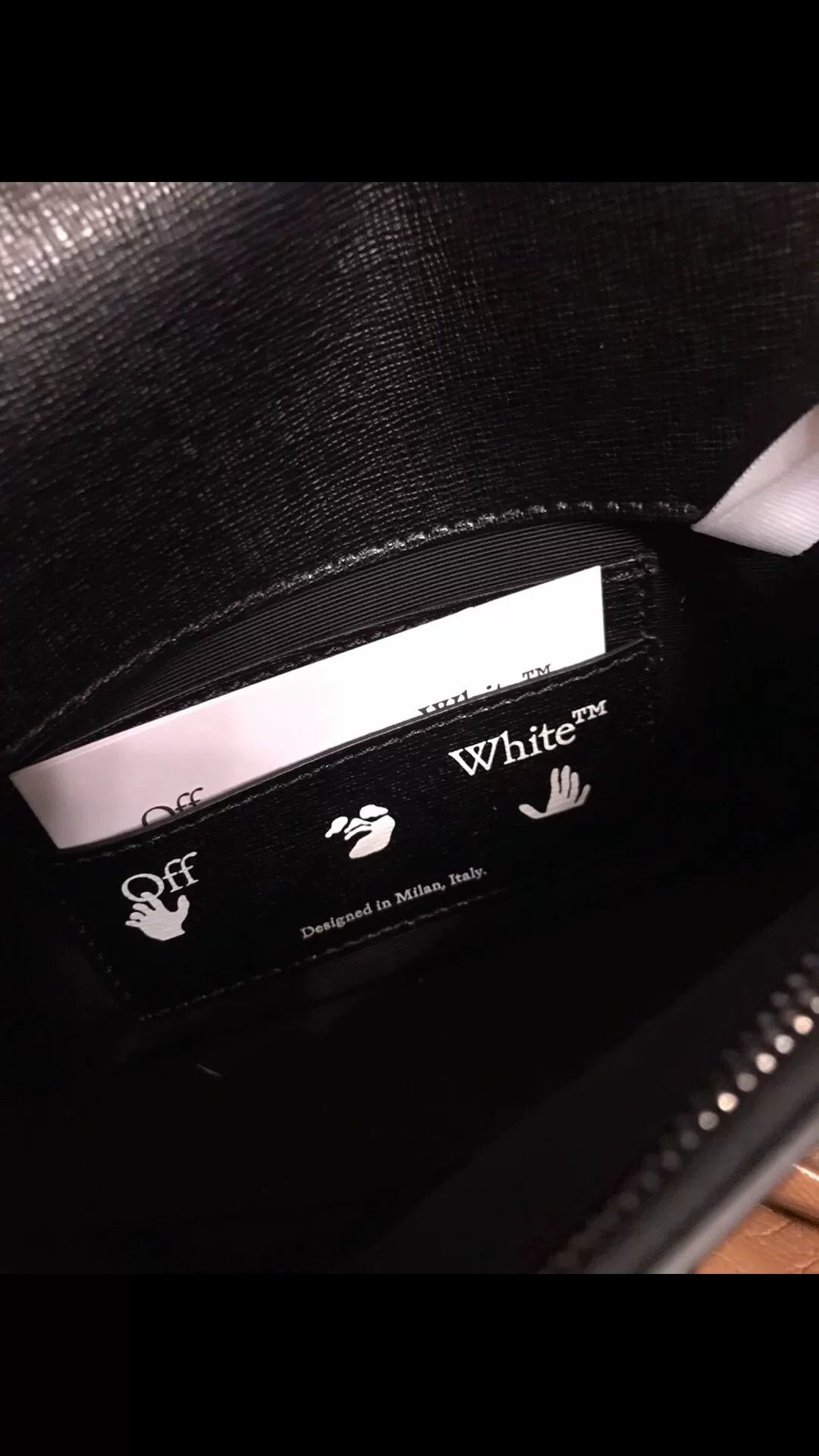 Off-White Off-White Black White Striped Crossbody Bag Size ONE SIZE - 3 Thumbnail