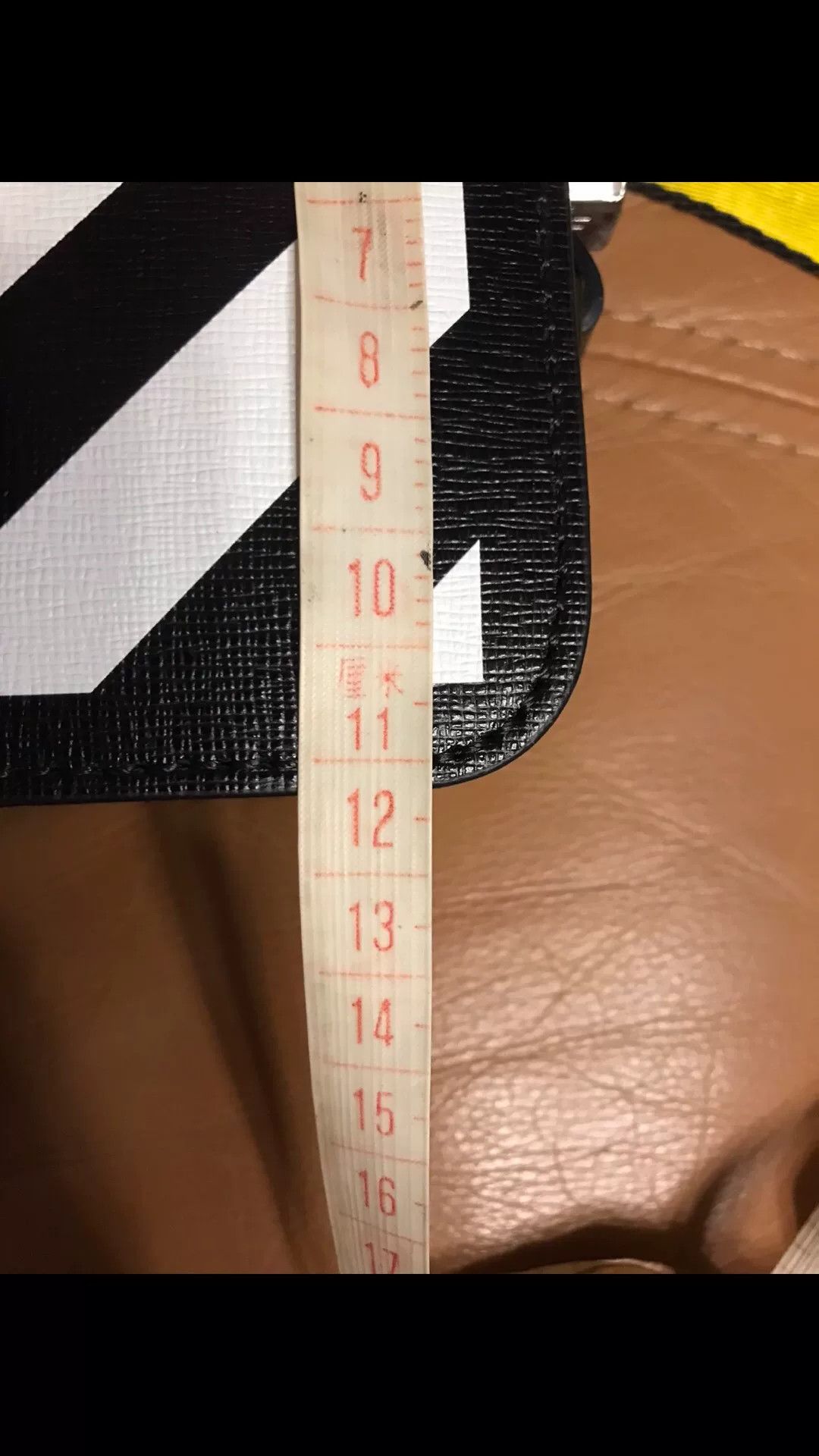 Off-White Off-White Black White Striped Crossbody Bag Size ONE SIZE - 9 Thumbnail