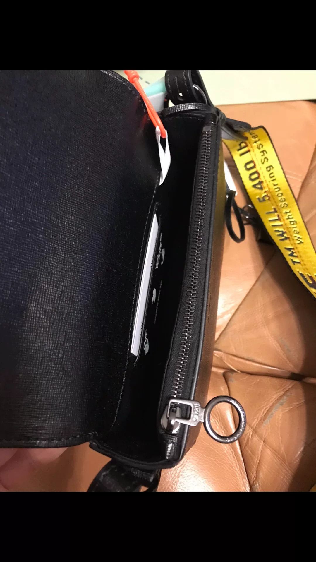 Off-White Off-White Black White Striped Crossbody Bag Size ONE SIZE - 4 Thumbnail