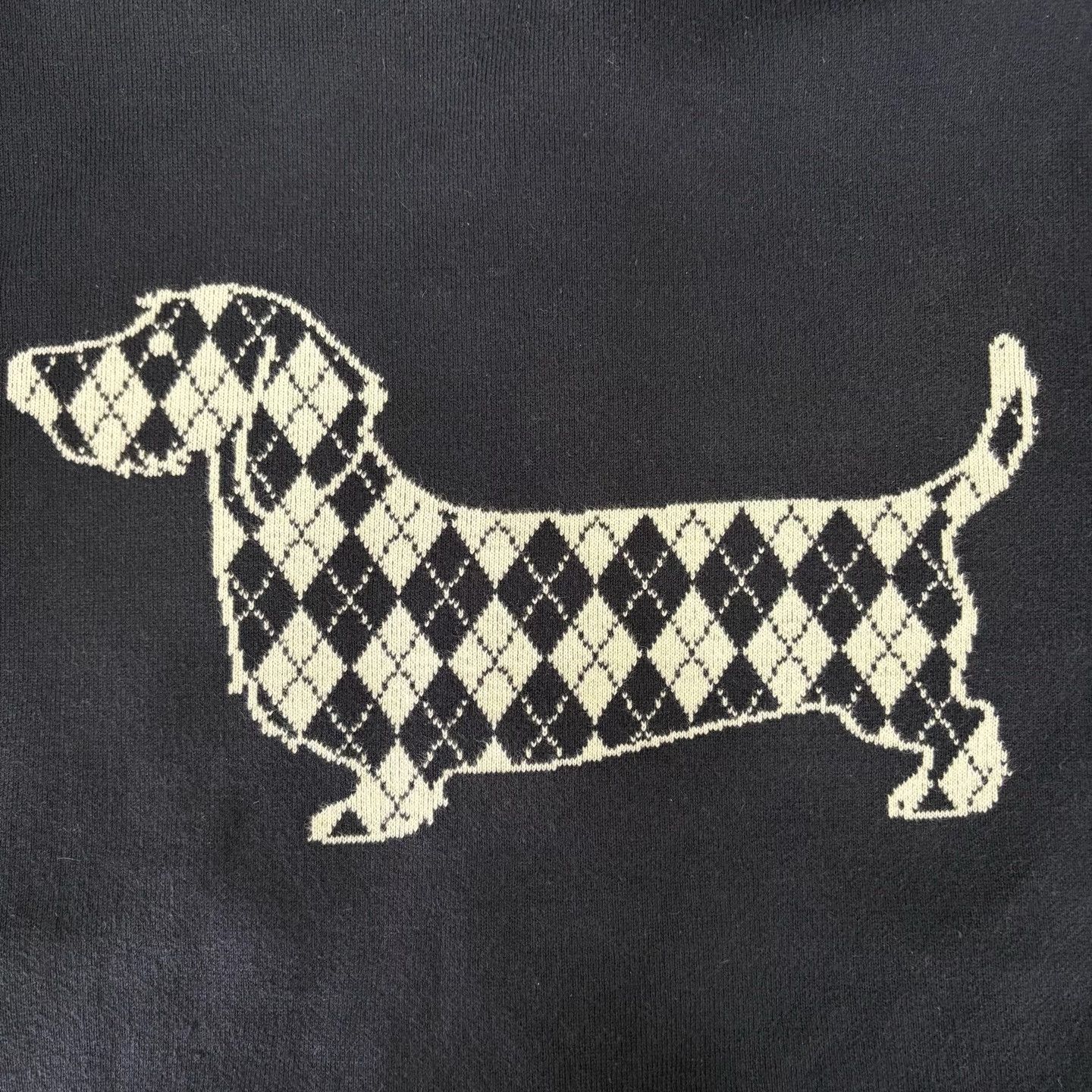 Thom Browne Thom Browne Dachshund Striped Hooded Knit Coat Size US XL / EU 56 / 4 - 7 Thumbnail