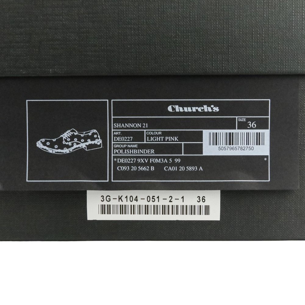 Church's Church's Church's Shannon21 Leather Shoes Leather Shoes SHANNON21 DUTY FREE for USA Size ONE SIZE - 16 Thumbnail