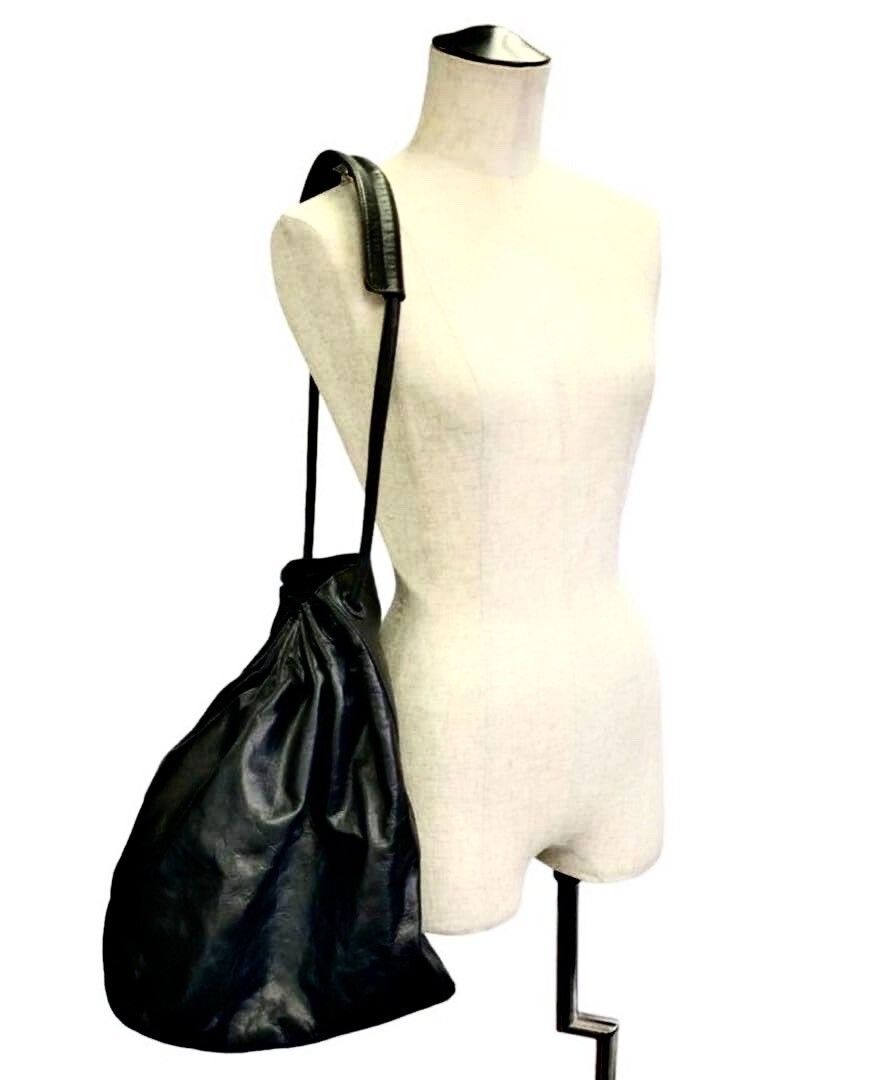 Yohji Yamamoto Yohji Yamamoto Pleated Leather Tote Size ONE SIZE - 3 Thumbnail