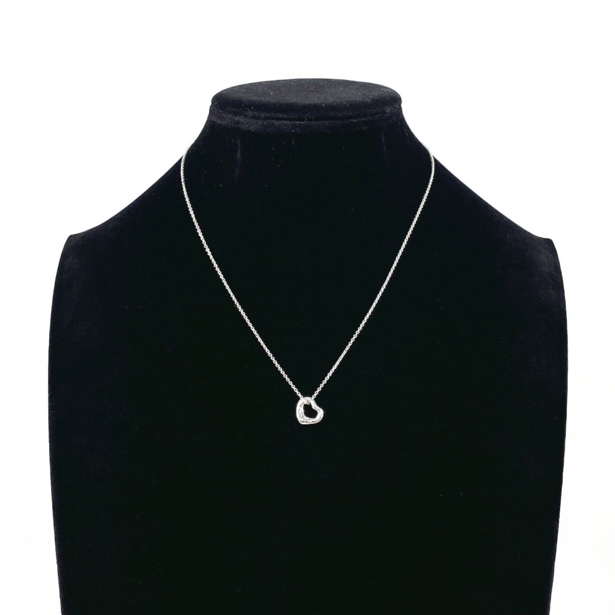 Tiffany & Co. Tiffany & Co. Tiffany & Co. Open Heart Elsa Peretti Silver Necklace Precious Metal Necklace DUTY FREE for USA Size ONE SIZE - 9 Thumbnail