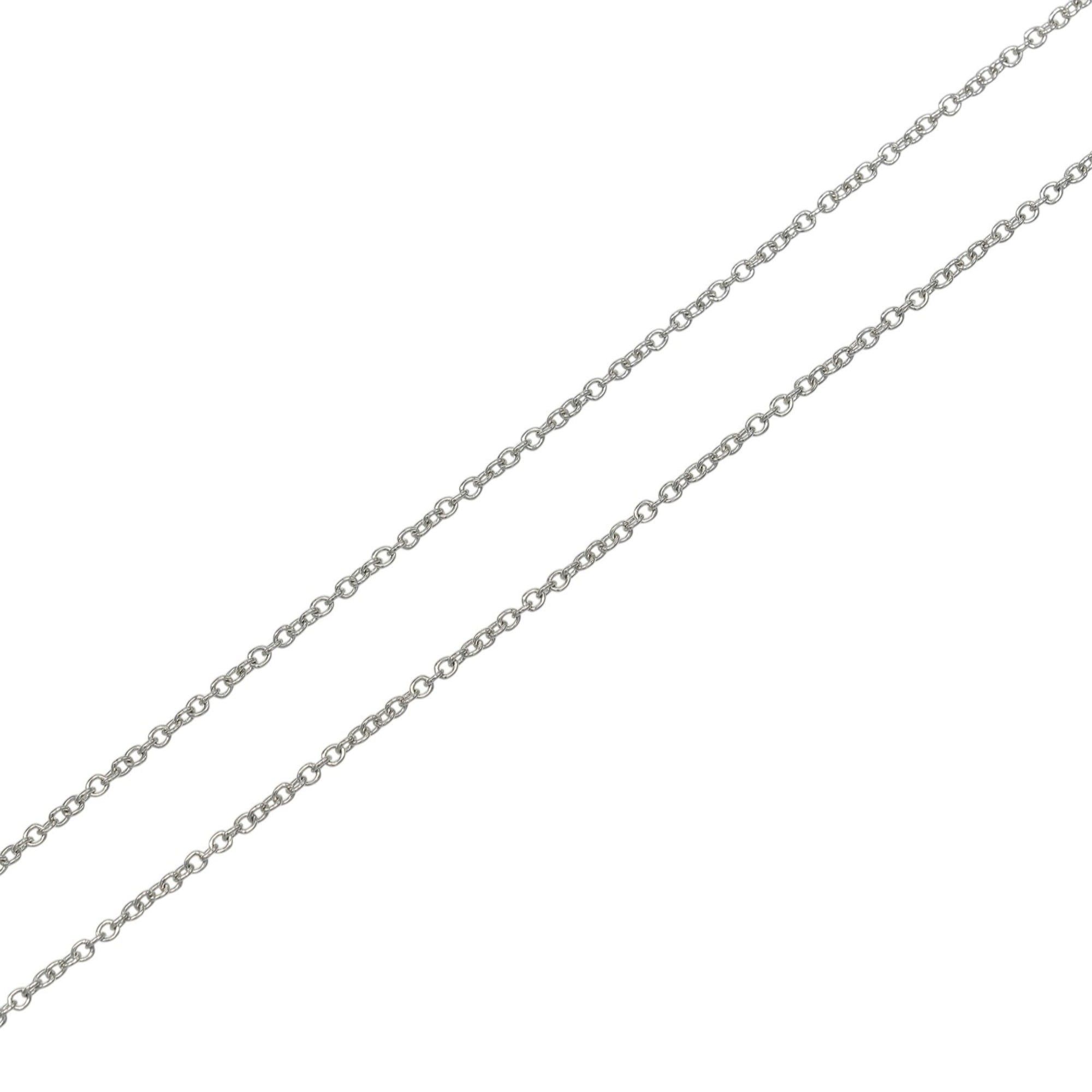 Tiffany & Co. Tiffany & Co. Cross-stitch Necklace, Pt950 Platinum, Diamond, Approx. 3.85g. Size ONE SIZE - 8 Thumbnail