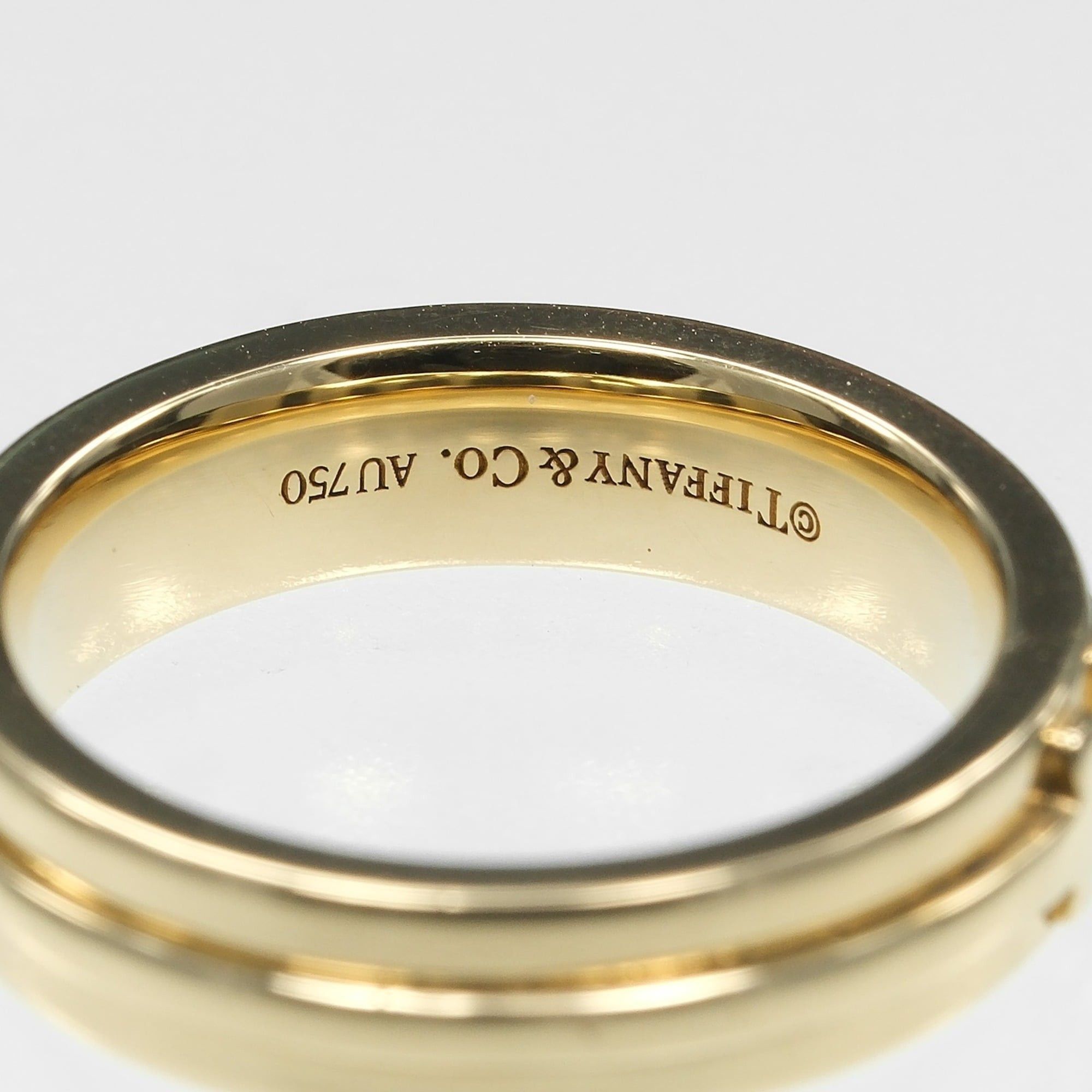 Tiffany & Co. Tiffany & Co. T Narrow Ring, Size 9, 18K Yellow Gold, Approx. 7g. Size ONE SIZE - 4 Thumbnail