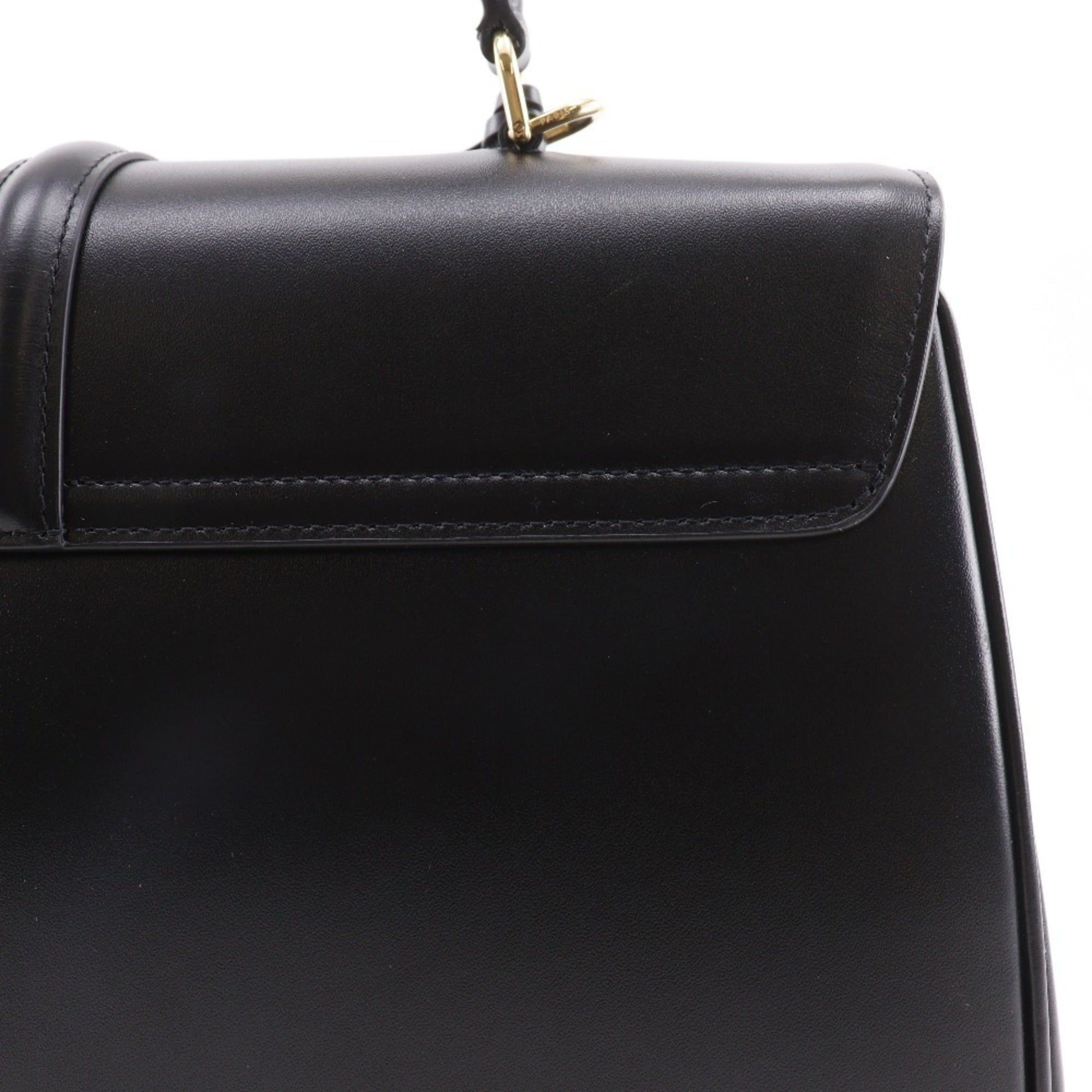Celine Celine 16 Sze Classic Handbag 2-Way Shoulder Bag 187373BEY Calfskin Black 2-way A5 Turnlock Women's Size ONE SIZE - 14 Thumbnail