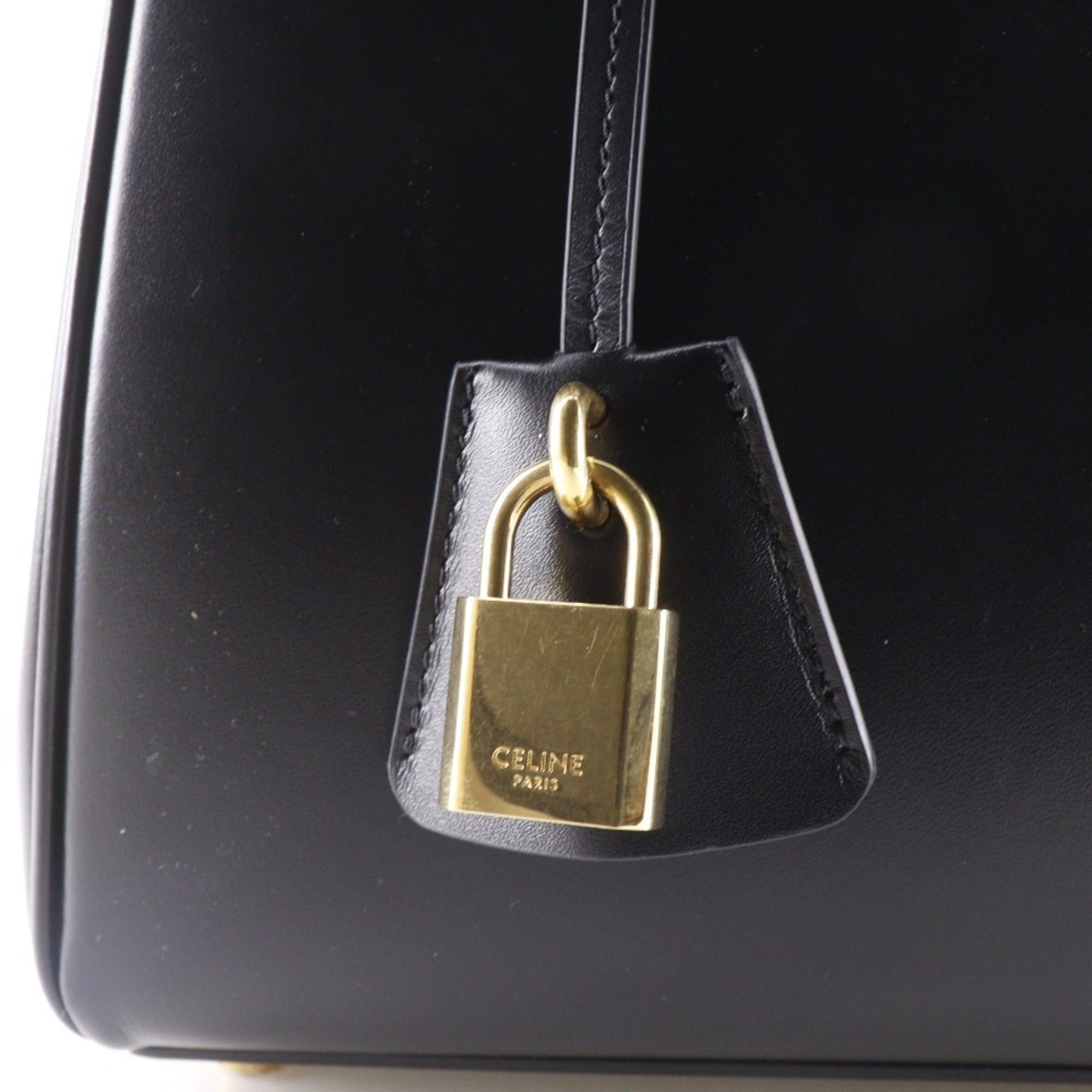 Celine Celine 16 Sze Classic Handbag 2-Way Shoulder Bag 187373BEY Calfskin Black 2-way A5 Turnlock Women's Size ONE SIZE - 13 Thumbnail