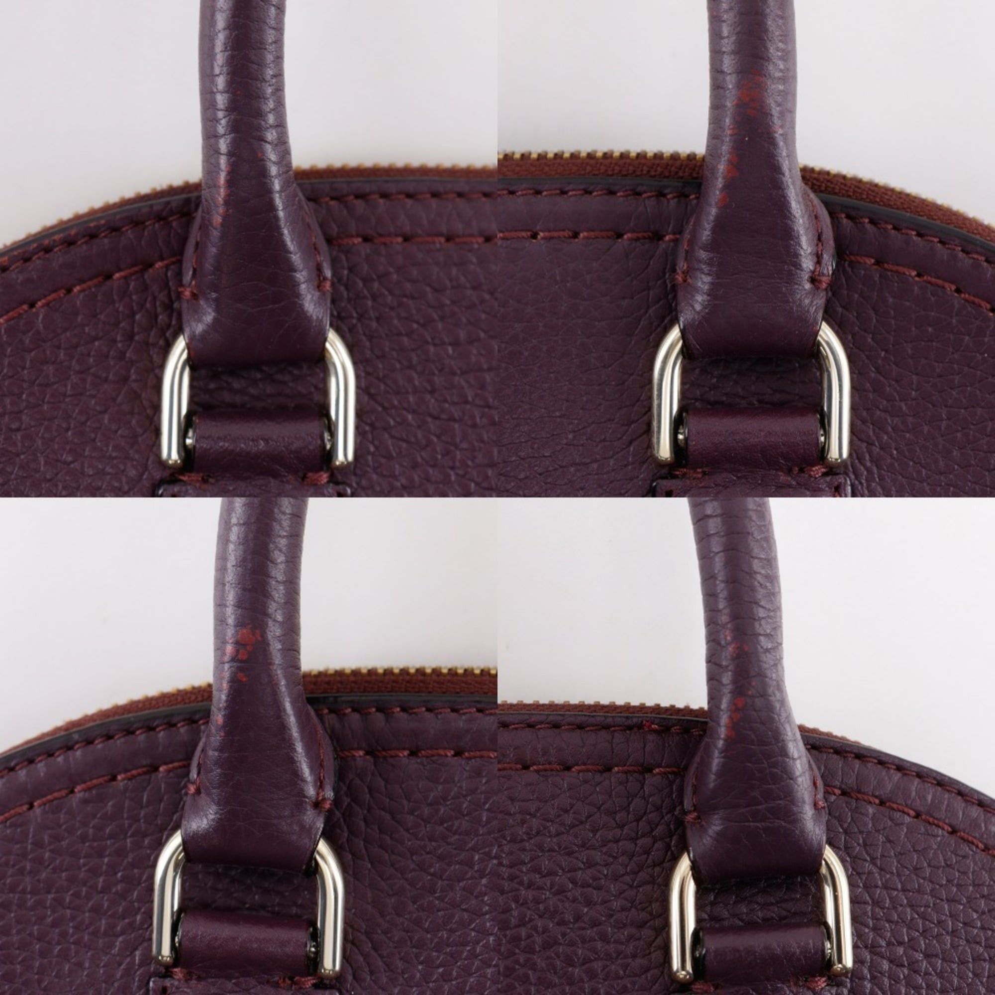 Kate Spade Kate Spade 2-Way Shoulder Handbag, Leather, Purple, 2-Way, A5 Size, Zipper, Women's Size ONE SIZE - 13 Thumbnail