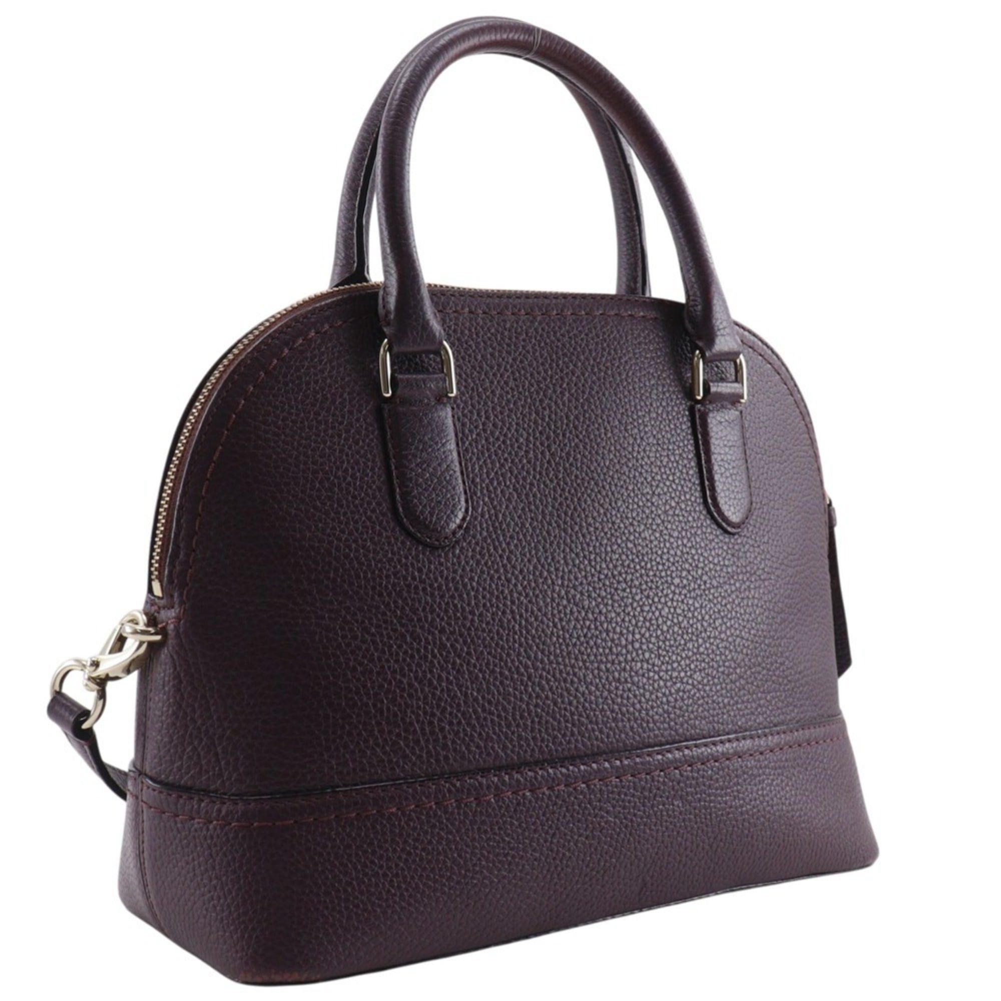 Kate Spade Kate Spade 2-Way Shoulder Handbag, Leather, Purple, 2-Way, A5 Size, Zipper, Women's Size ONE SIZE - 3 Thumbnail
