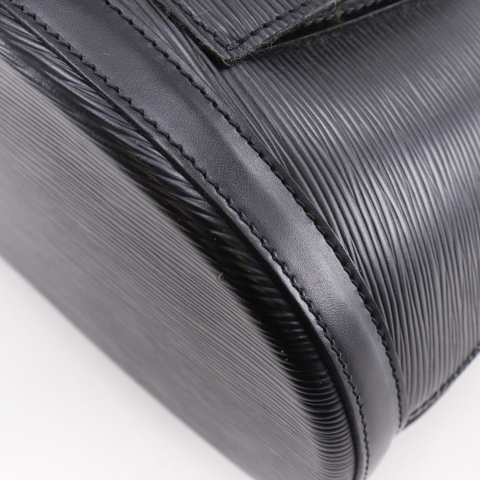 Louis Vuitton Louis Vuitton Gobelins Backpack/Daypack M52292 Epi Leather Noir (Black) 1996 VI0936 A5 Double Zipper Women's Size ONE SIZE - 5 Thumbnail