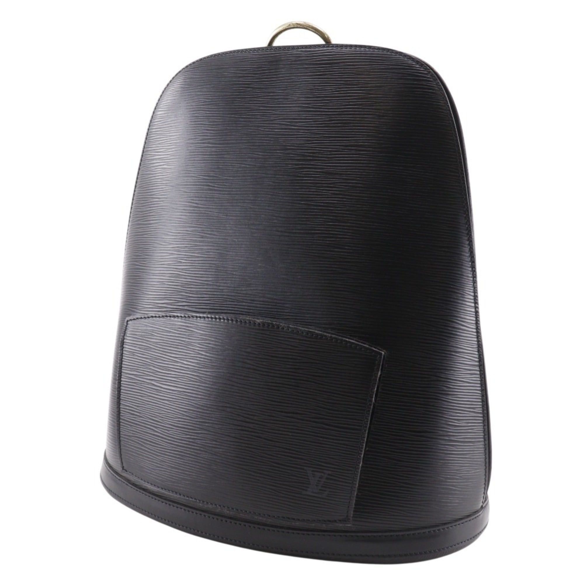 Louis Vuitton Louis Vuitton Gobelins Backpack/Daypack M52292 Epi Leather Noir (Black) 1996 VI0936 A5 Double Zipper Women's Size ONE SIZE - 2 Thumbnail